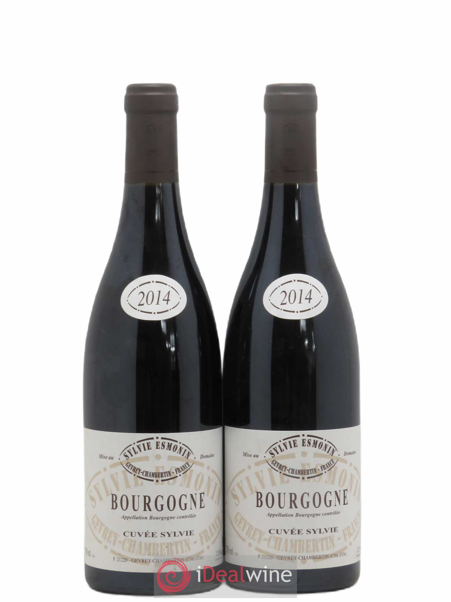 Bourgogne Sylvie Esmonin Cuvée Sylvie (sans prix de réserve) 2014 - Lotto di 2 bottiglie - 0