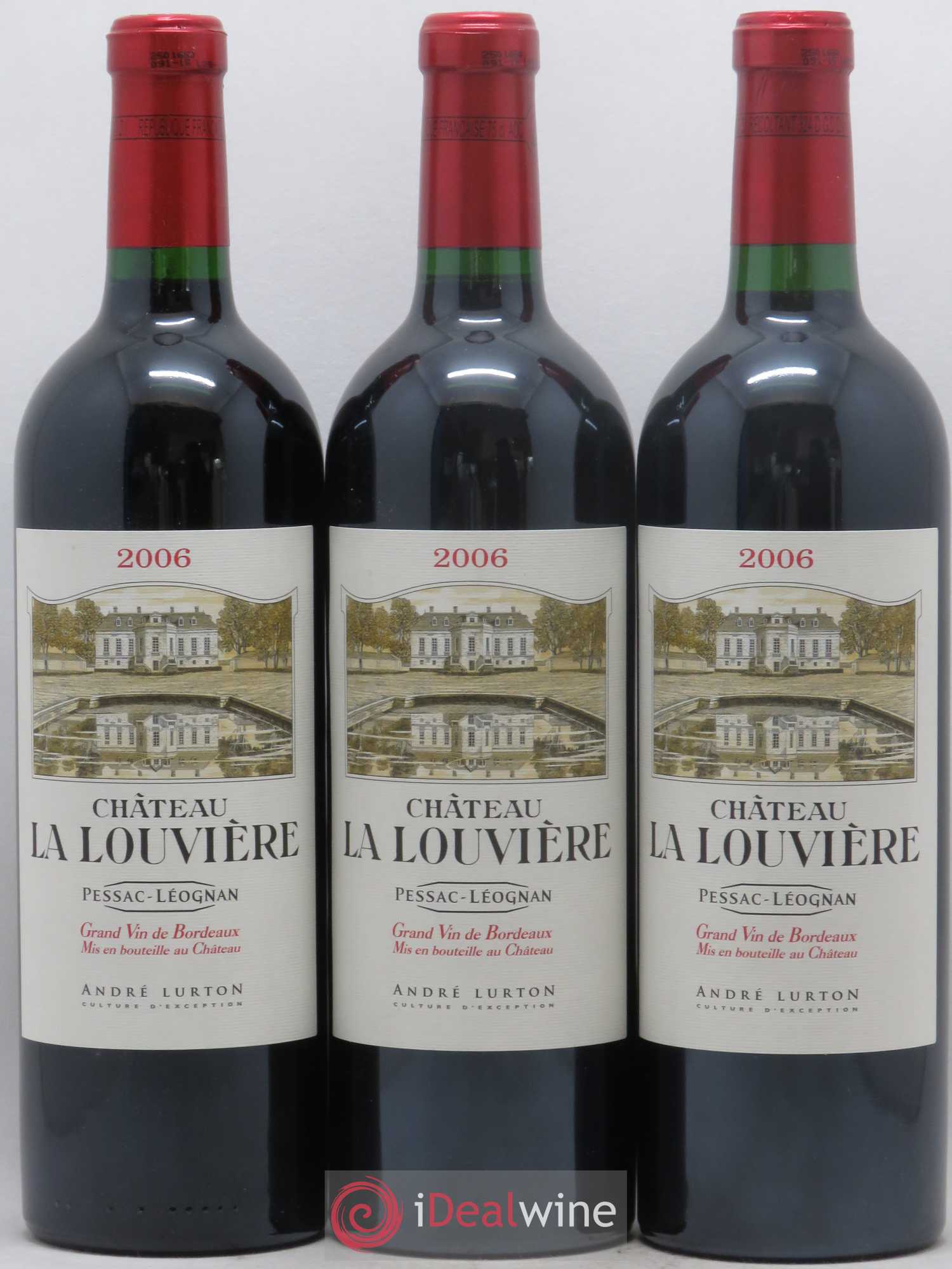 Château la Louvière (sans prix de réserve) 2006 - Lot de 6 bouteilles - 1