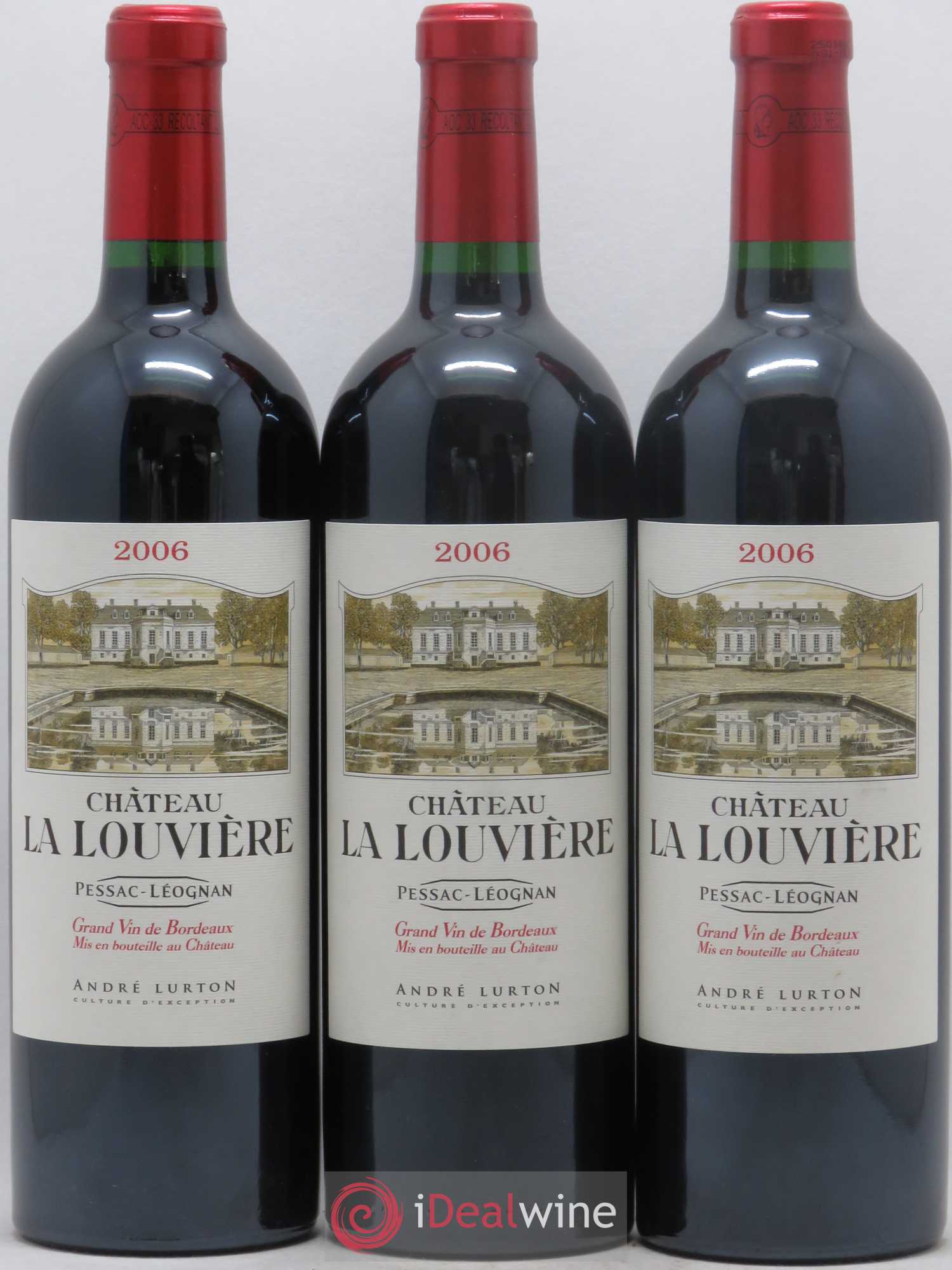 Château la Louvière (sans prix de réserve) 2006 - Lot de 6 bouteilles - 2