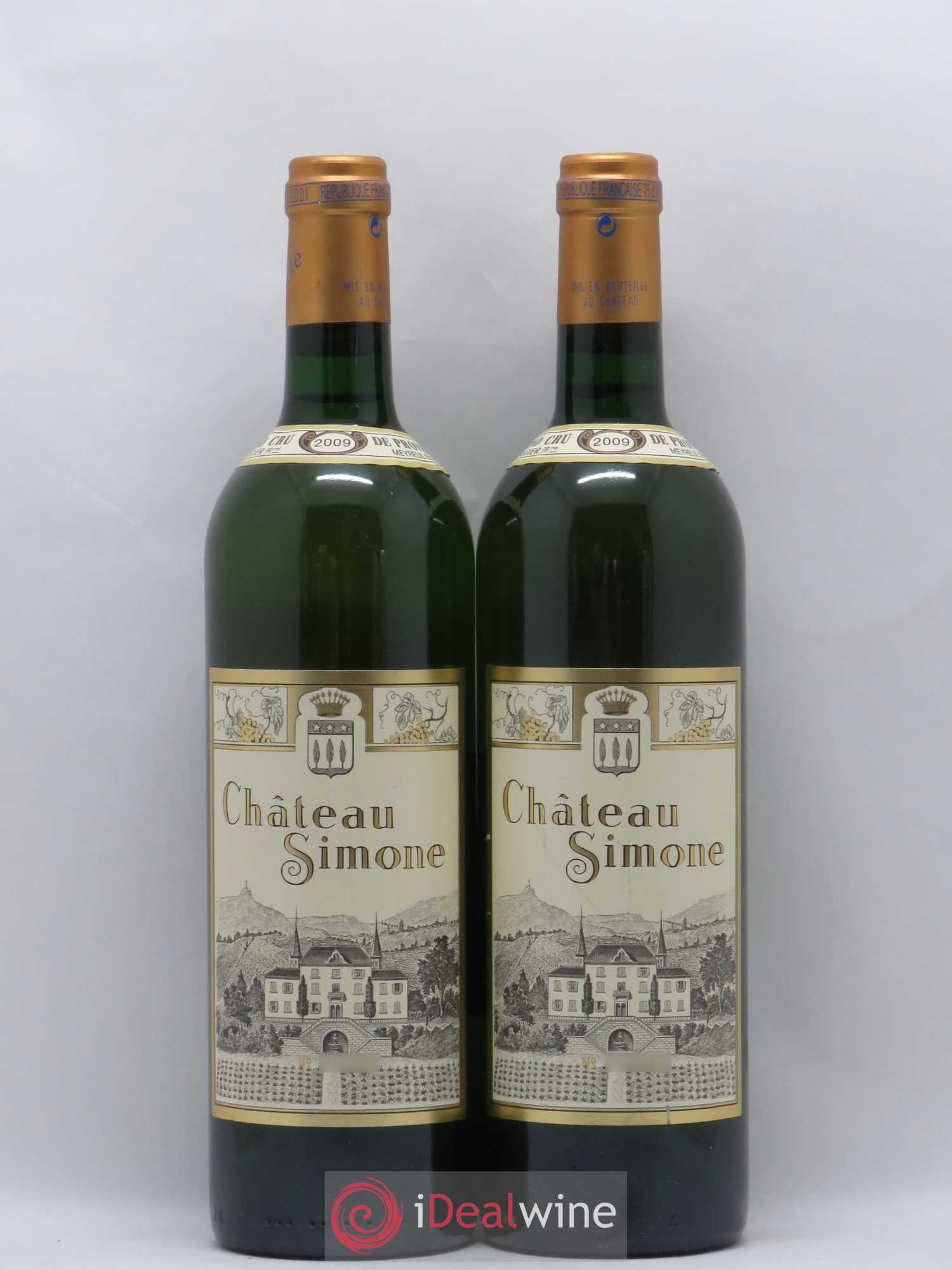 Palette Château Simone Famille Rougier (senza prezzo di riserva) 2009 - Lotto di 2 bottiglie - 0