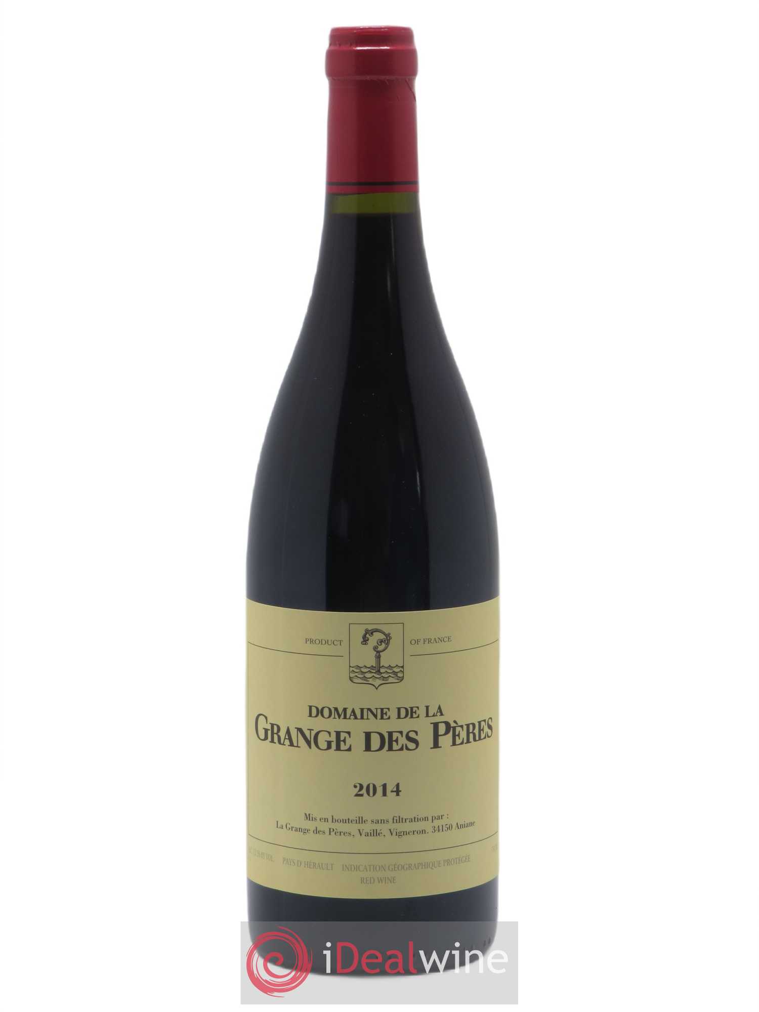 Pays d'Hérault Grange des Pères Laurent Vaillé (sans prix de réserve) 2014 - Lot de 1 bouteille - 0
