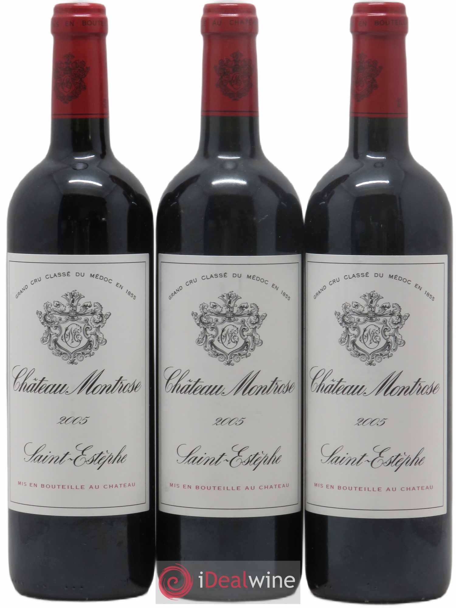 Château Montrose 2ème Grand Cru Classé (sans prix de réserve) 2005 - Lot de 3 bouteilles - 0