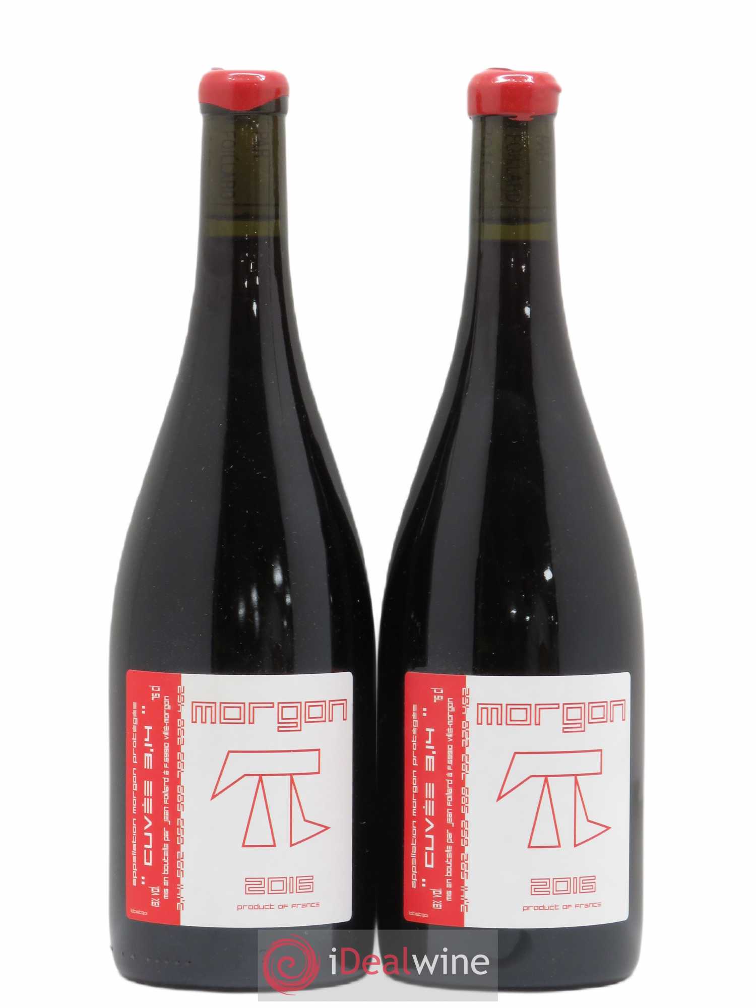 Morgon 3.14 Jean Foillard (sans prix de réserve) 2016 - Lot de 2 bouteilles - 0