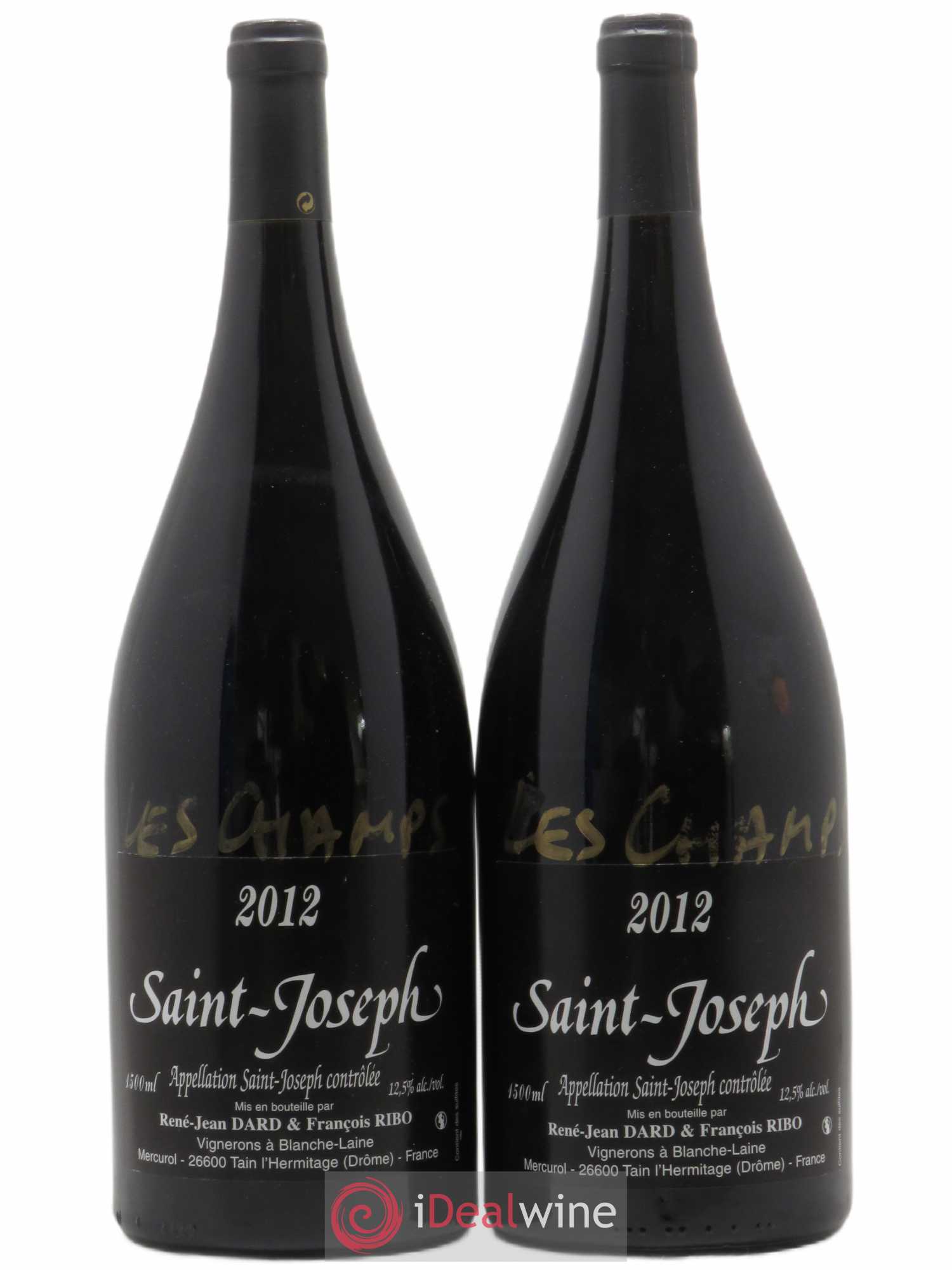 Saint-Joseph Champs Dard et Ribo (Domaine) (sans prix de réserve) 2012 - Lot de 2 magnums - 0