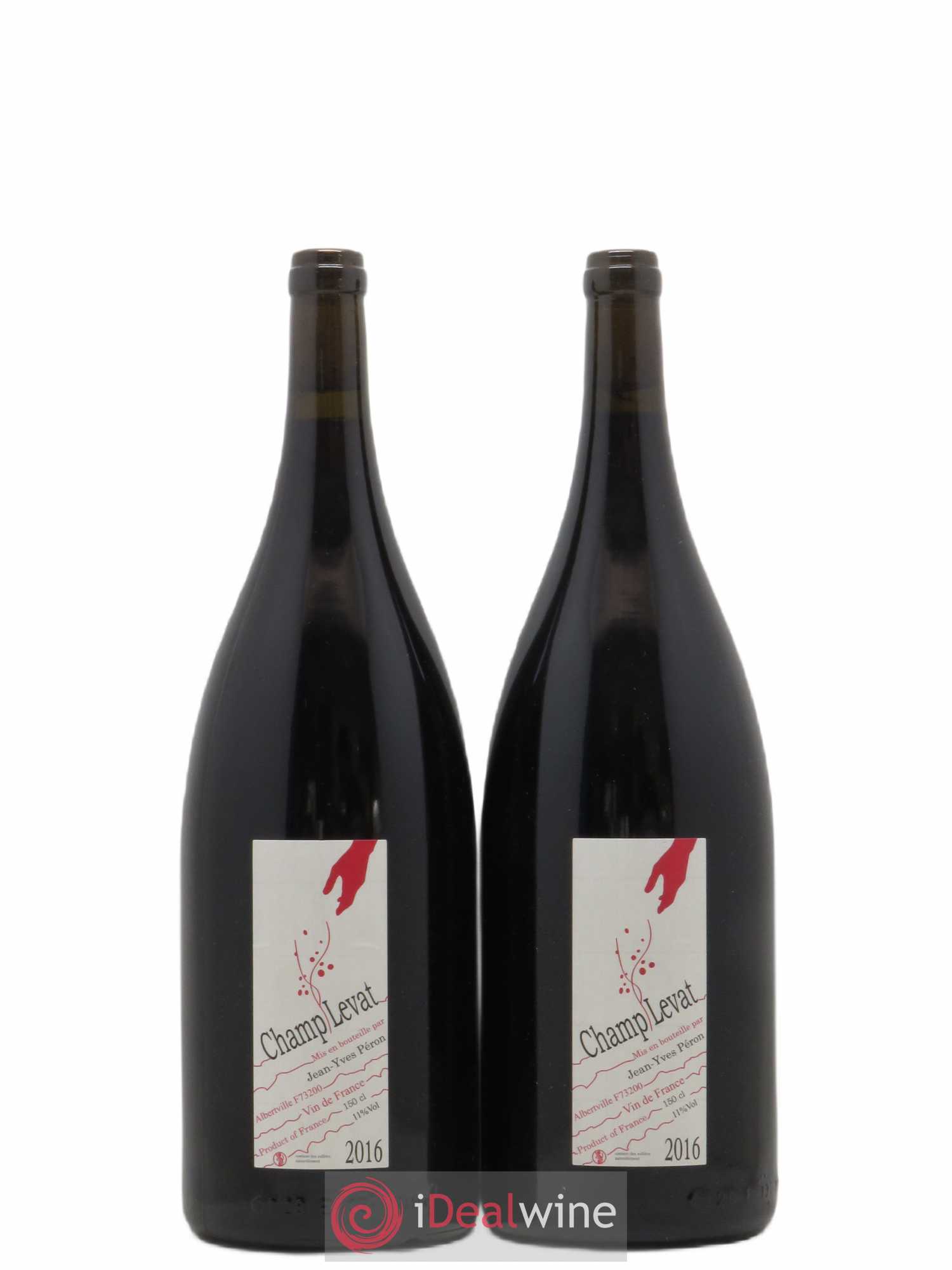 Vin de France Champ Levat Jean-Yves Péron (sans prix de réserve) 2016 - Lot de 2 magnums - 0