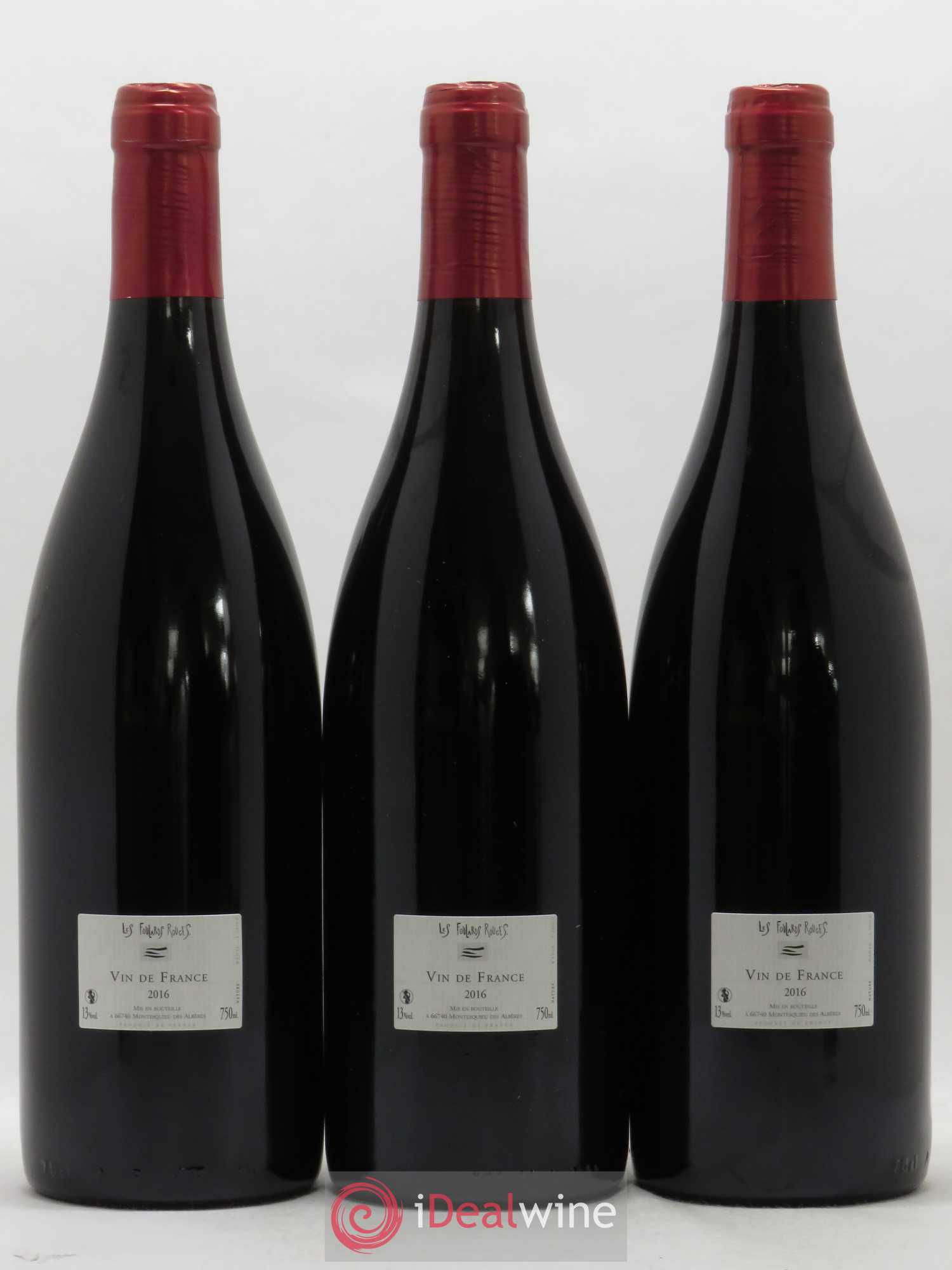 Vin de France Frida Les Foulards Rouges (no reserve) 2016 - Lot of 6 bottles - 4