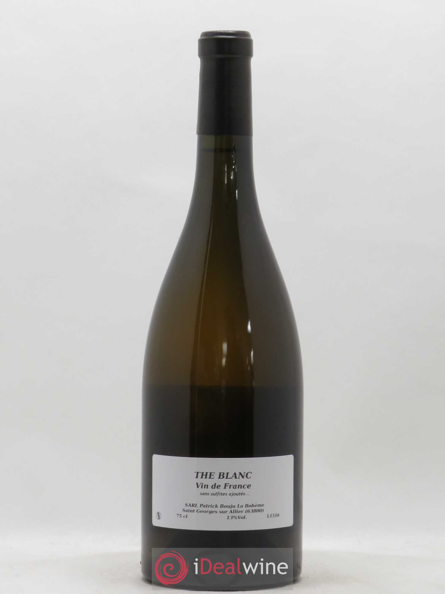 Vin de France Auvergne The Blanc Patrick Bouju (sans prix de réserve) - Posten von 1 Flasche - 1
