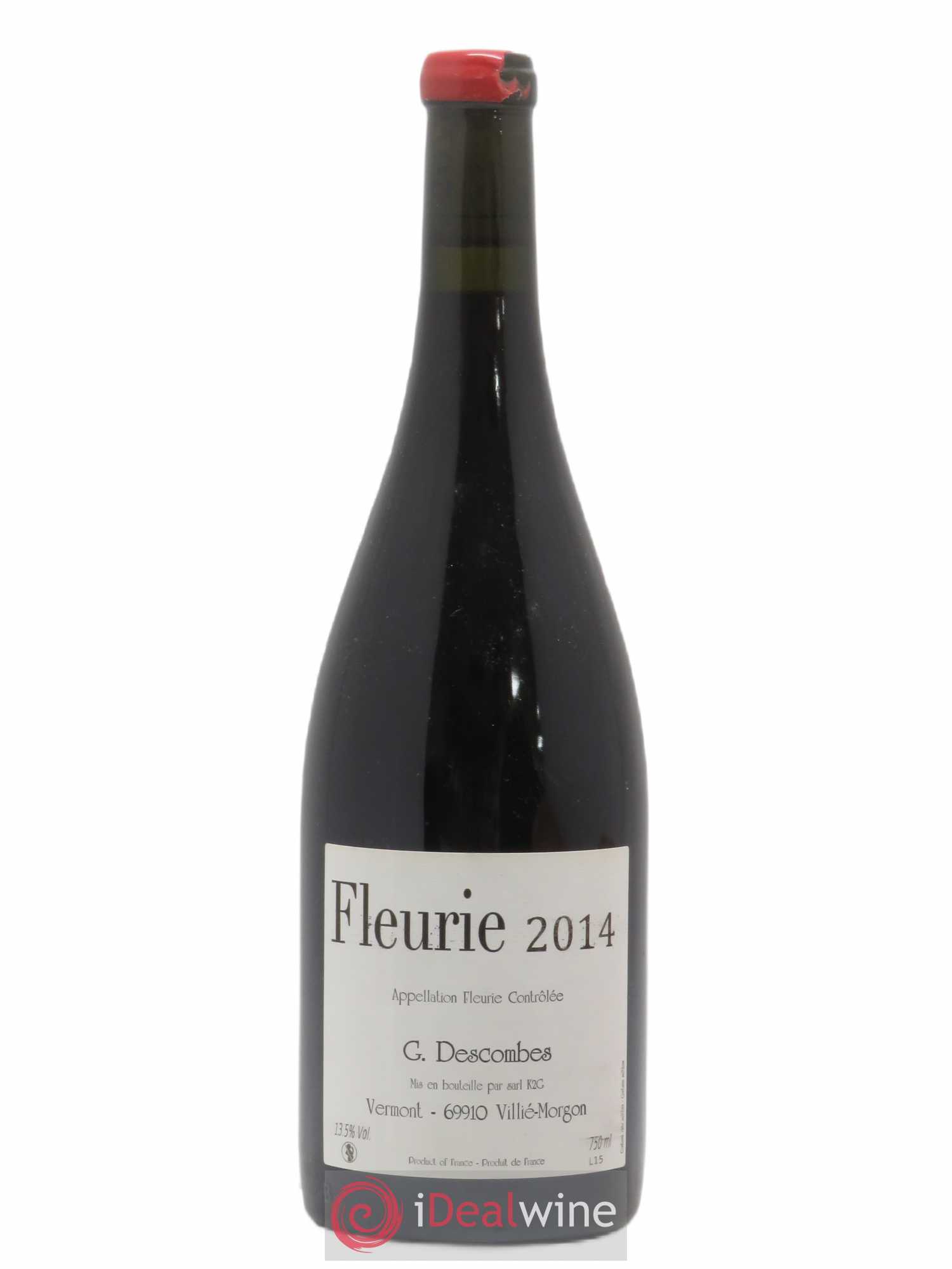 Fleurie Vieilles vignes Georges Descombes (Domaine) (sans prix de réserve) 2014 - Lot de 1 bouteille - 0
