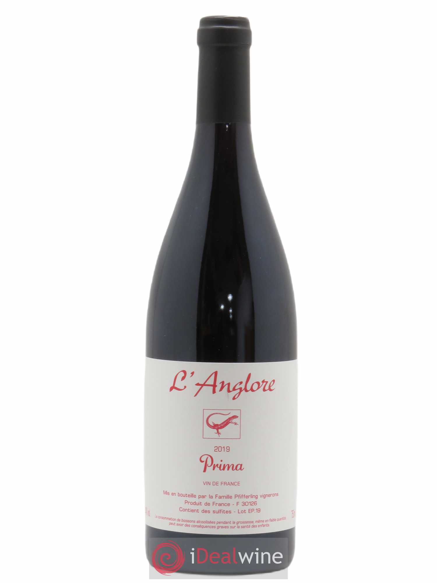 Tavel Prima L'Anglore (senza prezzo di riserva) 2019 - Lotto di 1 bottiglia - 0