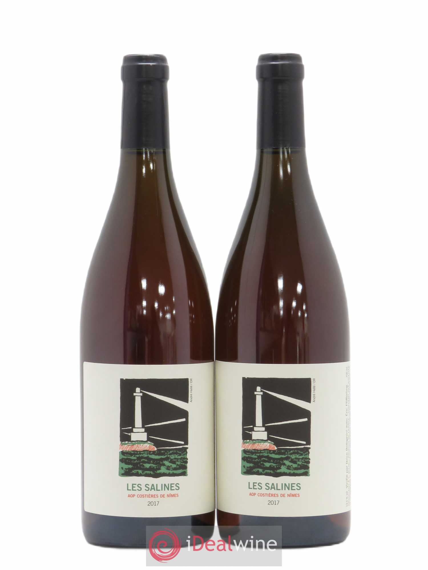 Vin de France Les Salines Eric Pfifferling et Bolognini (senza prezzo di riserva) 2017 - Lotto di 2 bottiglie - 0