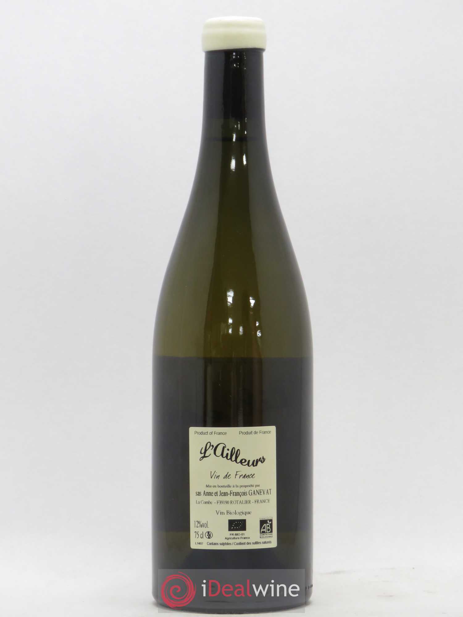 Vin de France L'Ailleurs Jean-François Ganevat (Domaine) (sans prix de réserve) 2014 - Lot de 1 bouteille - 1