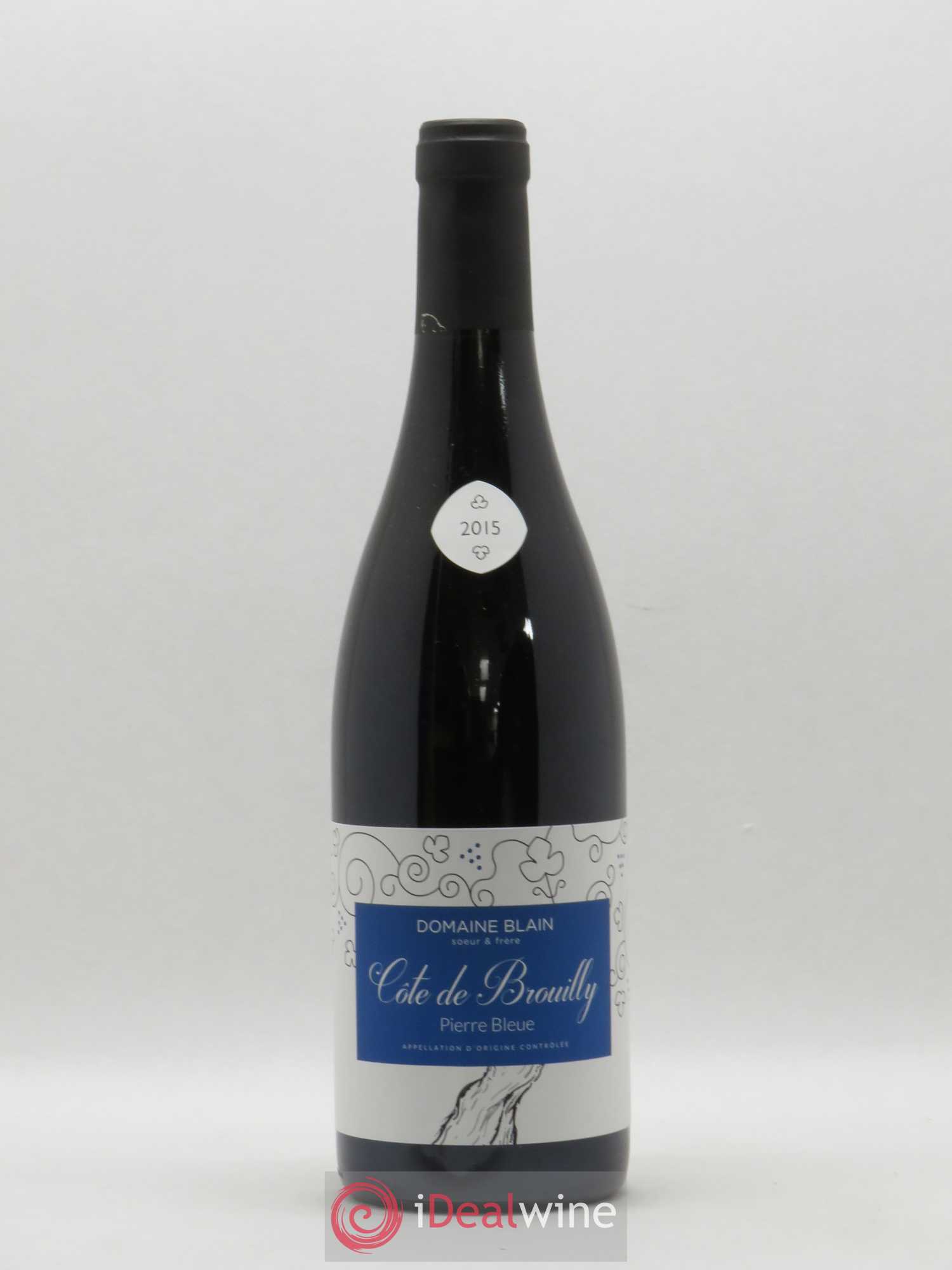 Côte de Brouilly Cuvée Pierre Bleue Domaine Blain (sans prix de réserve) 2015 - Posten von 1 Flasche - 0