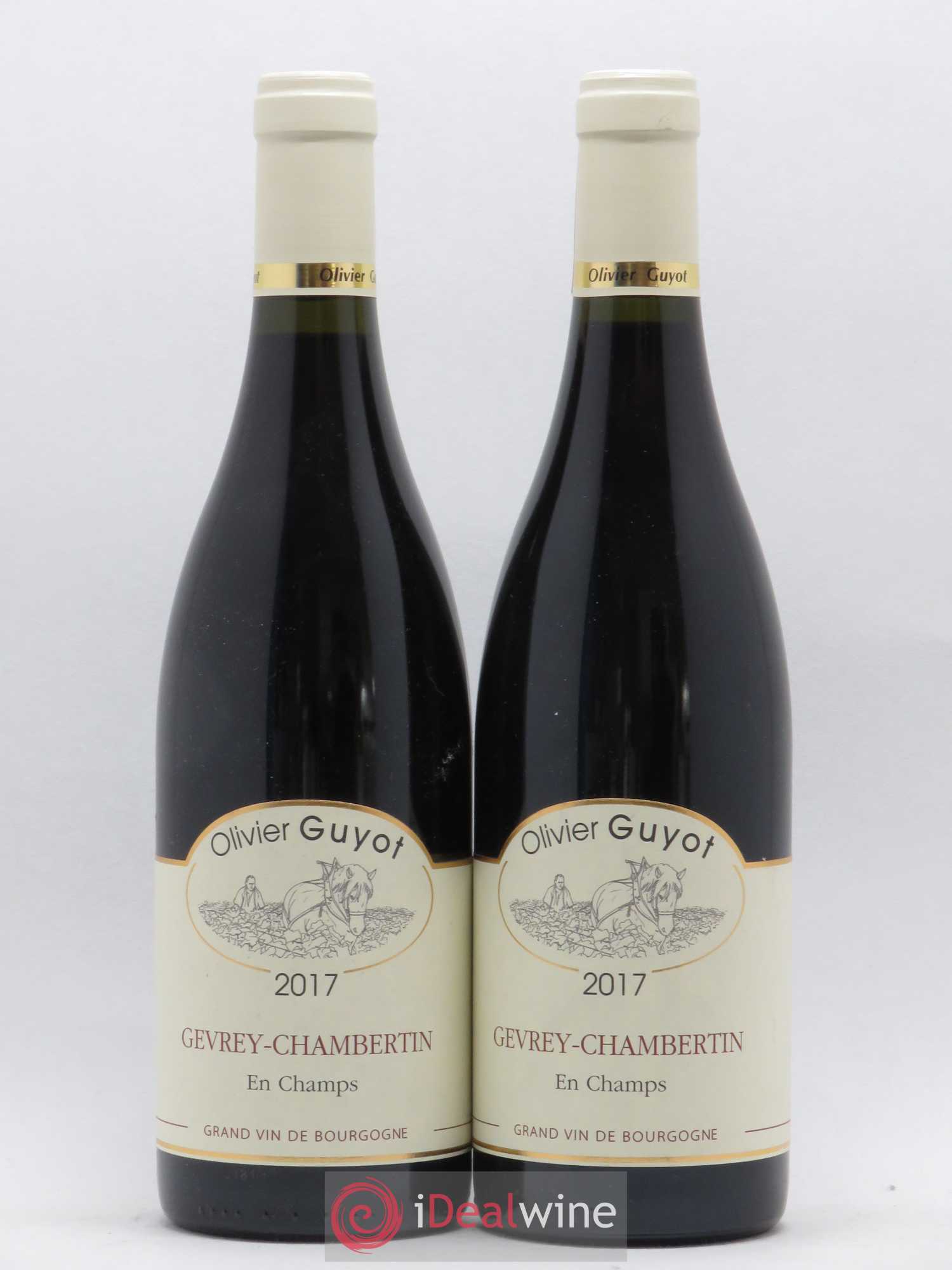Gevrey-Chambertin En Champs Olivier Guyot (Domaine de) (sans prix de réserve) 2017 - Lot de 2 bouteilles - 0