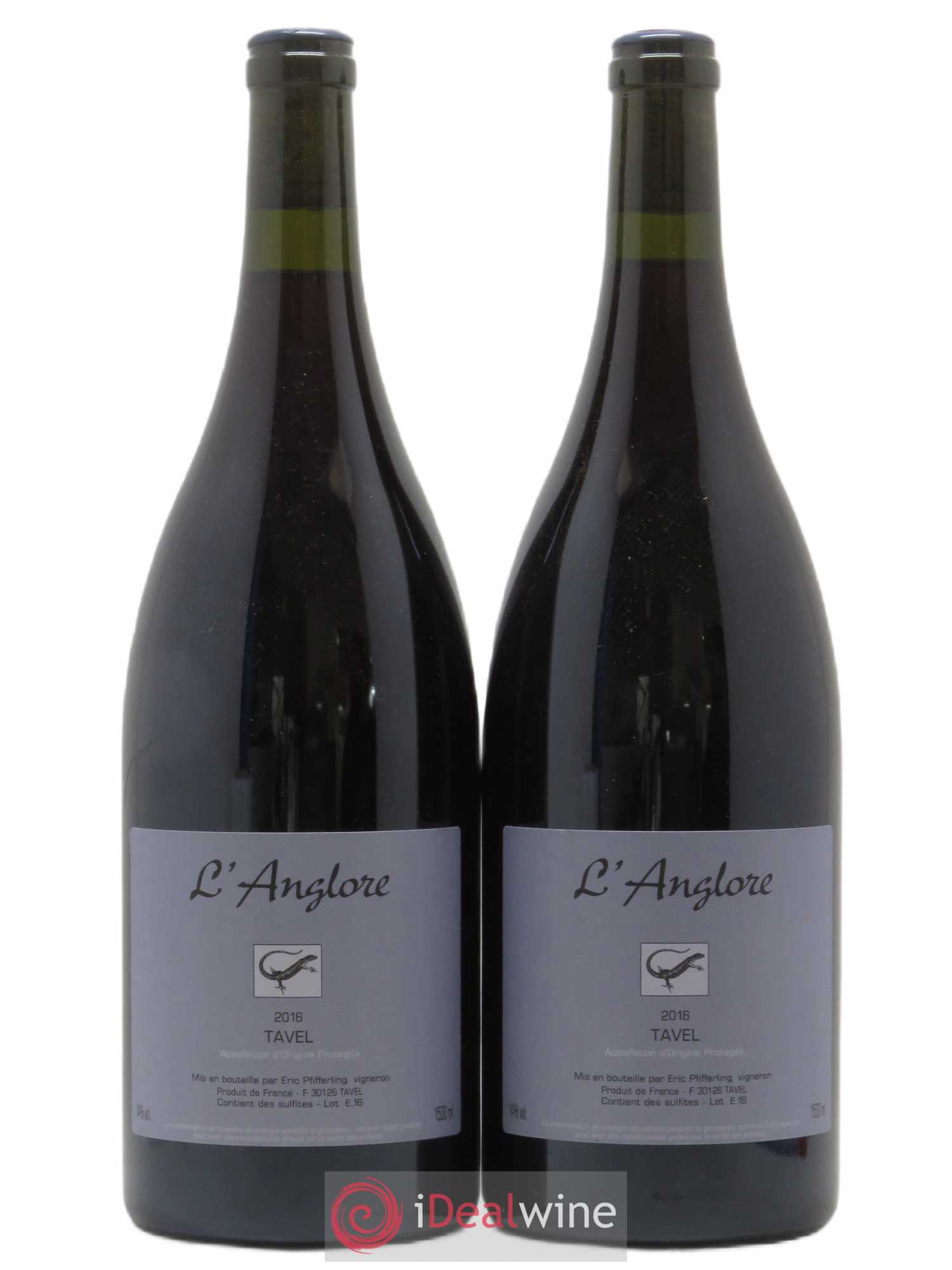 Tavel L'Anglore (senza prezzo di riserva) 2016 - Lotto di 2 magnum - 0