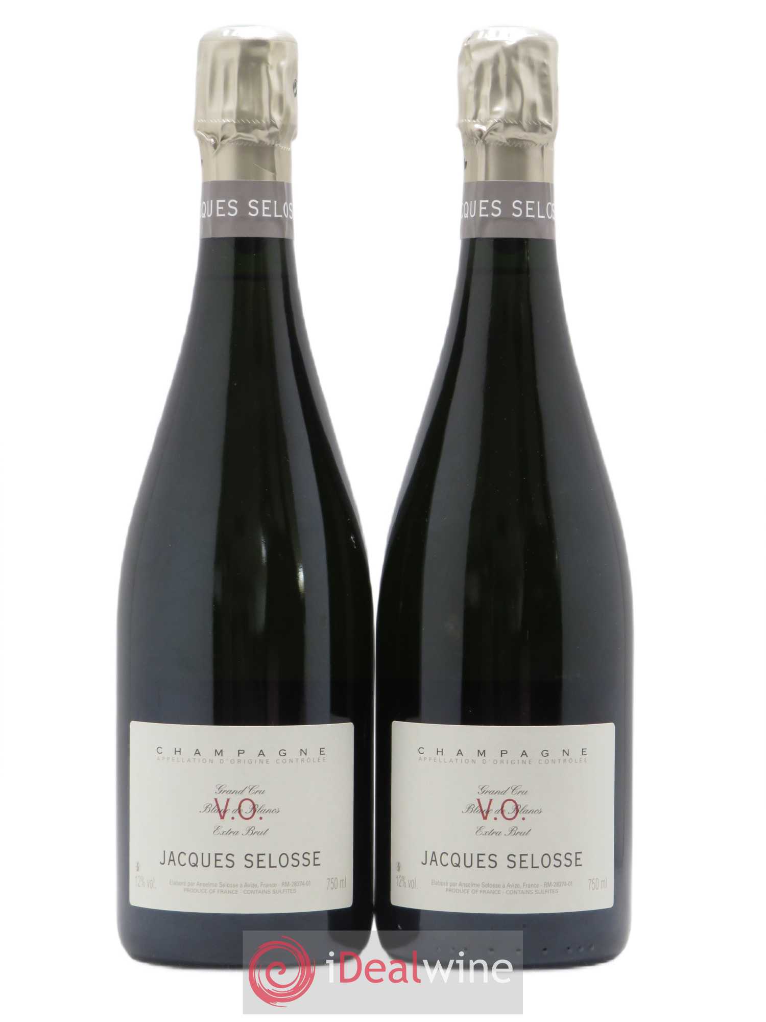 Version Originale Jacques Selosse (sans prix de réserve) - Lot de 2 bouteilles - 0