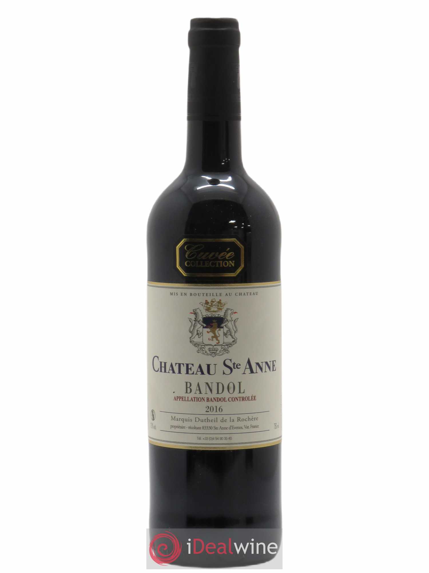 Bandol Château Saint Anne cuvée Collection (sans prix de réserve) 2016 - Posten von 1 Flasche - 0