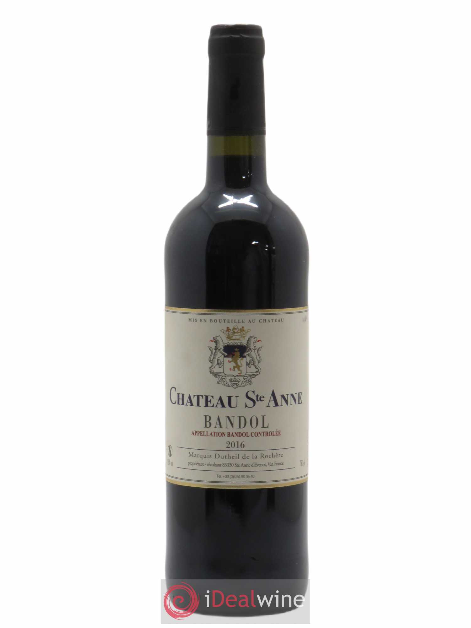 Bandol Château Saint Anne (sans prix de réserve) 2016 - Posten von 1 Flasche - 0