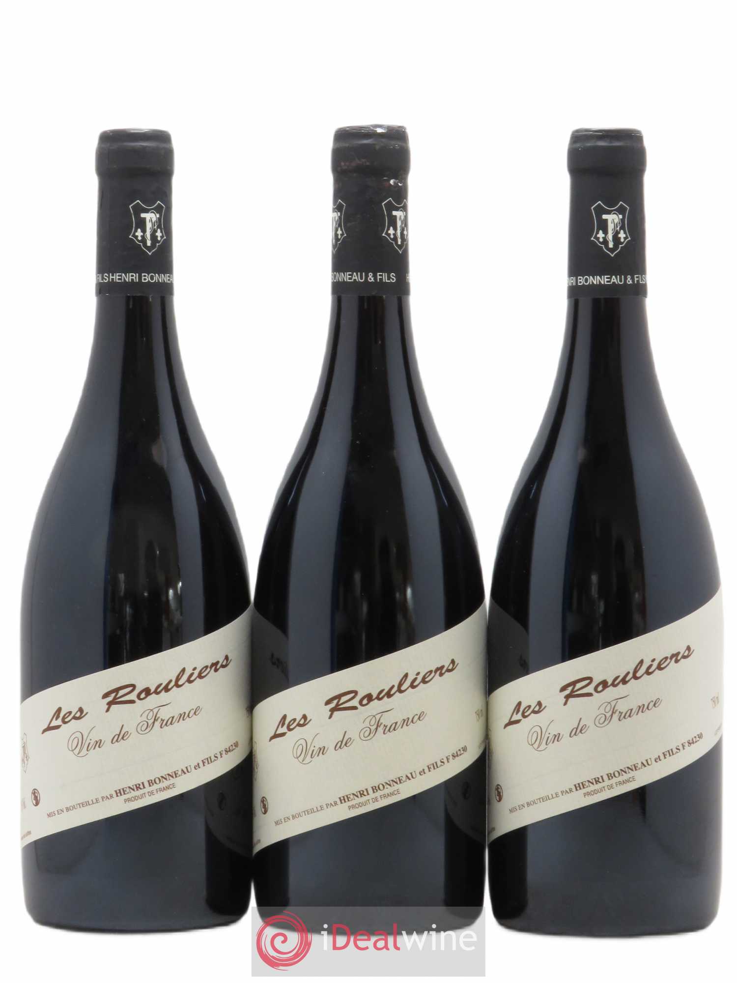 Vin de France Les Rouliers Henri Bonneau & Fils (sans prix de réserve) - Lot de 3 bouteilles - 0