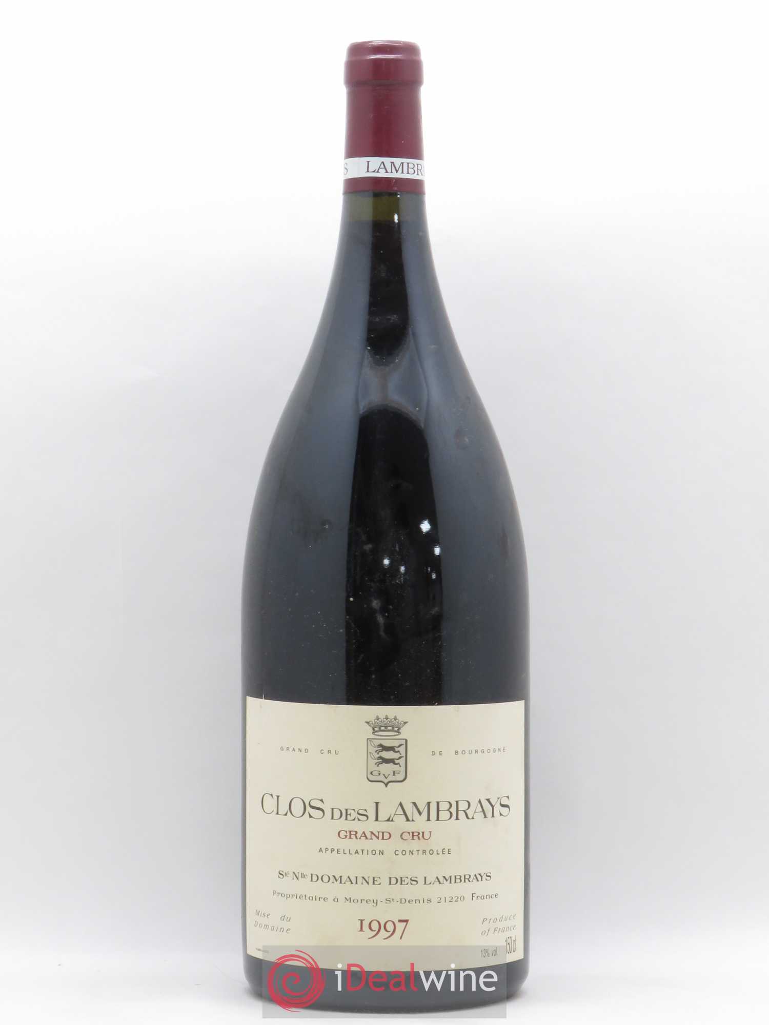 Clos des Lambrays Grand Cru Domaine des Lambrays (sans prix de réserve) 1997 - Lot de 1 magnum - 0
