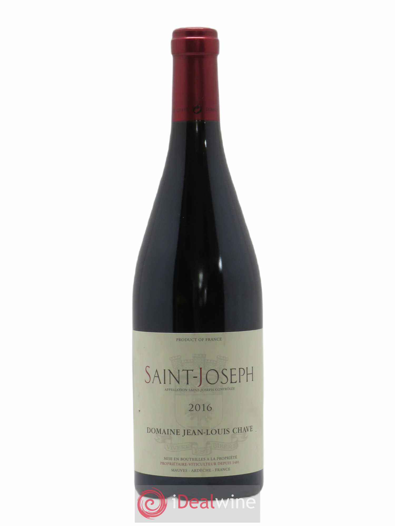 Saint-Joseph Jean-Louis Chave (sans prix de réserve) 2016 - Lot de 1 bouteille - 0