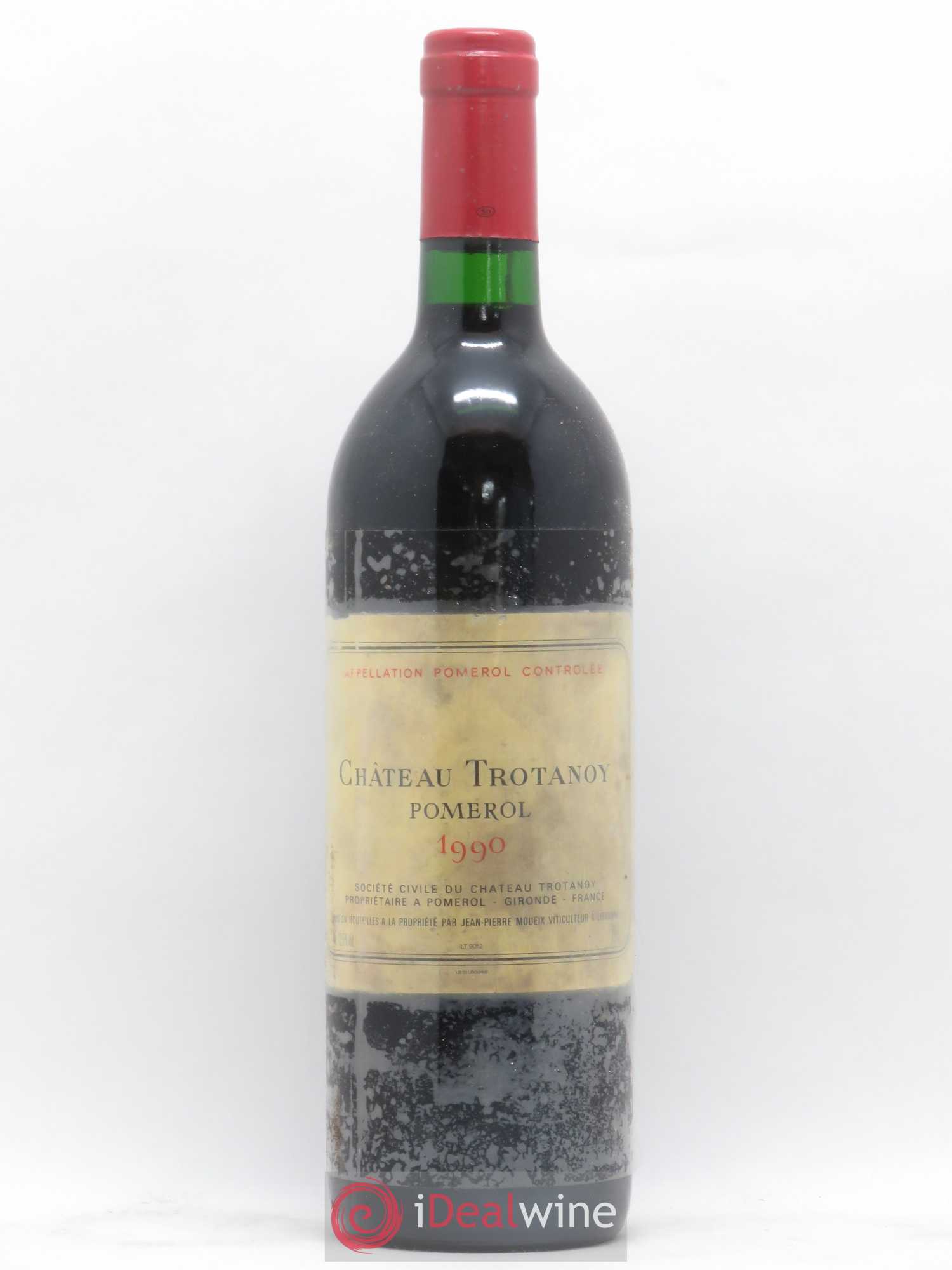 Château Trotanoy 1990 - Lot de 1 bouteille - 0