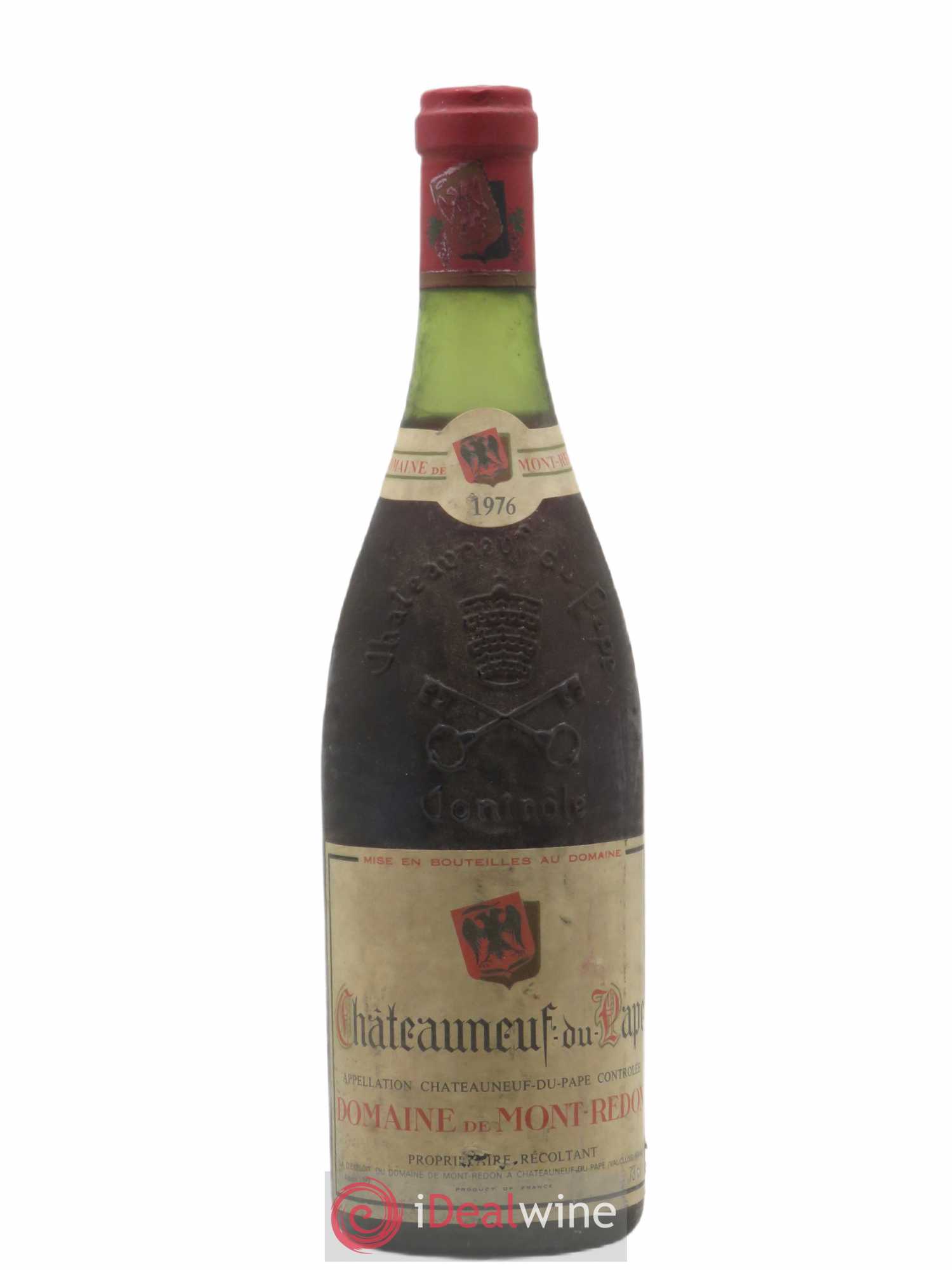 Châteauneuf-du-Pape Château Mont-Redon Famille Abeille-Fabre (sans prix de réserve) 1976 - Lot de 1 bouteille - 0