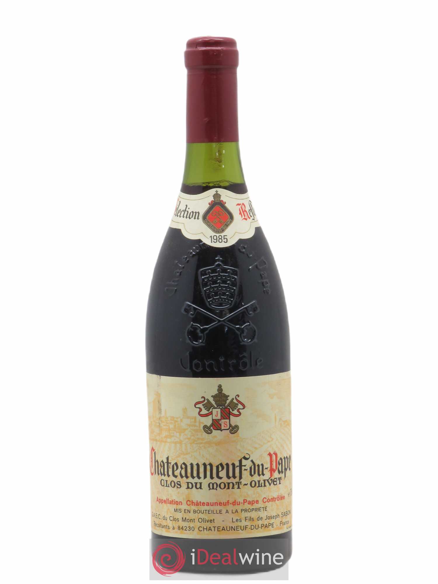 Châteauneuf-du-Pape Clos du Mont-Olivet (sans prix de réserve) 1985 - Lot de 1 bouteille - 0