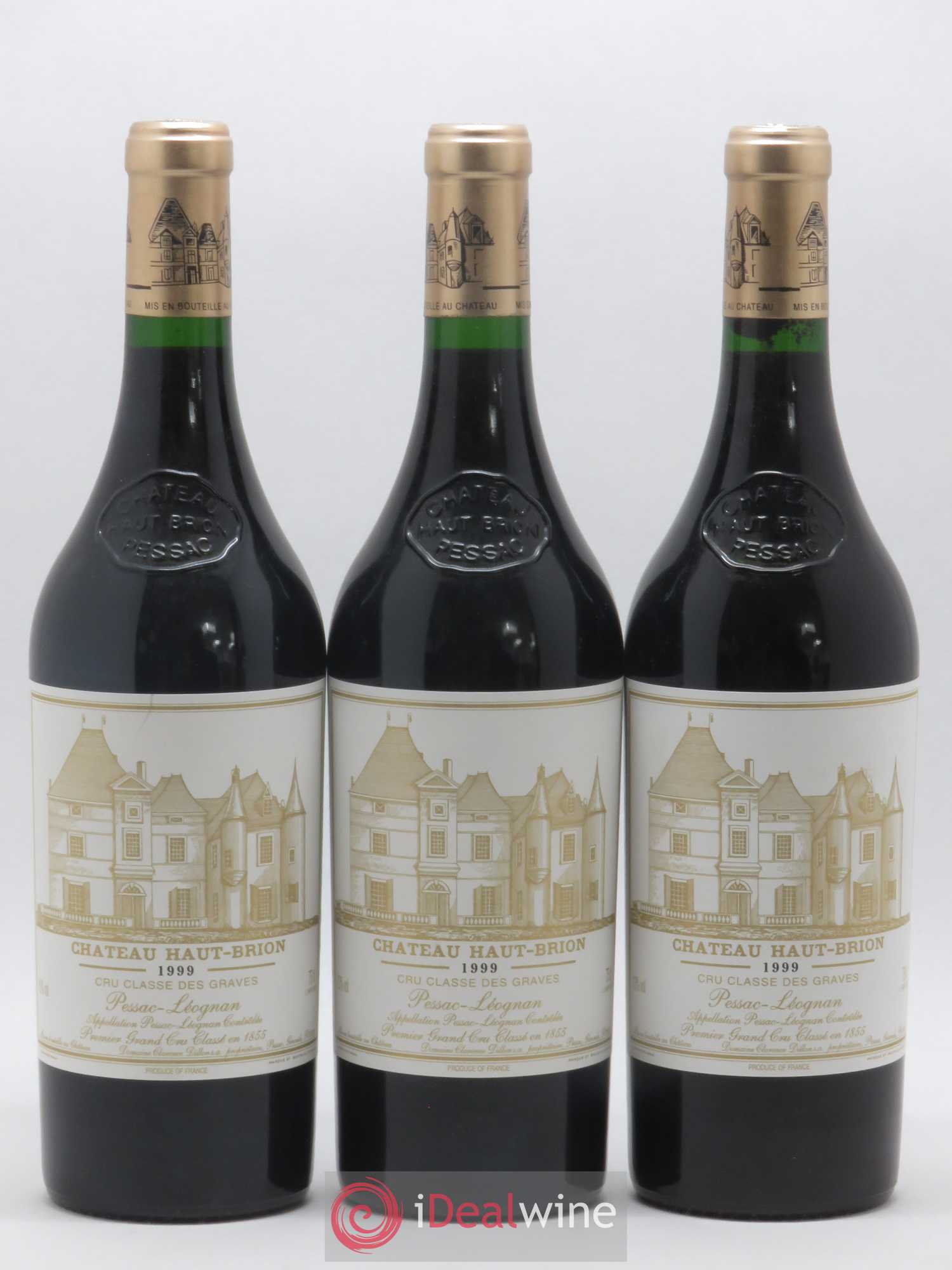 Château Haut Brion 1er Grand Cru Classé 1999 - Lot de 12 bouteilles - 1