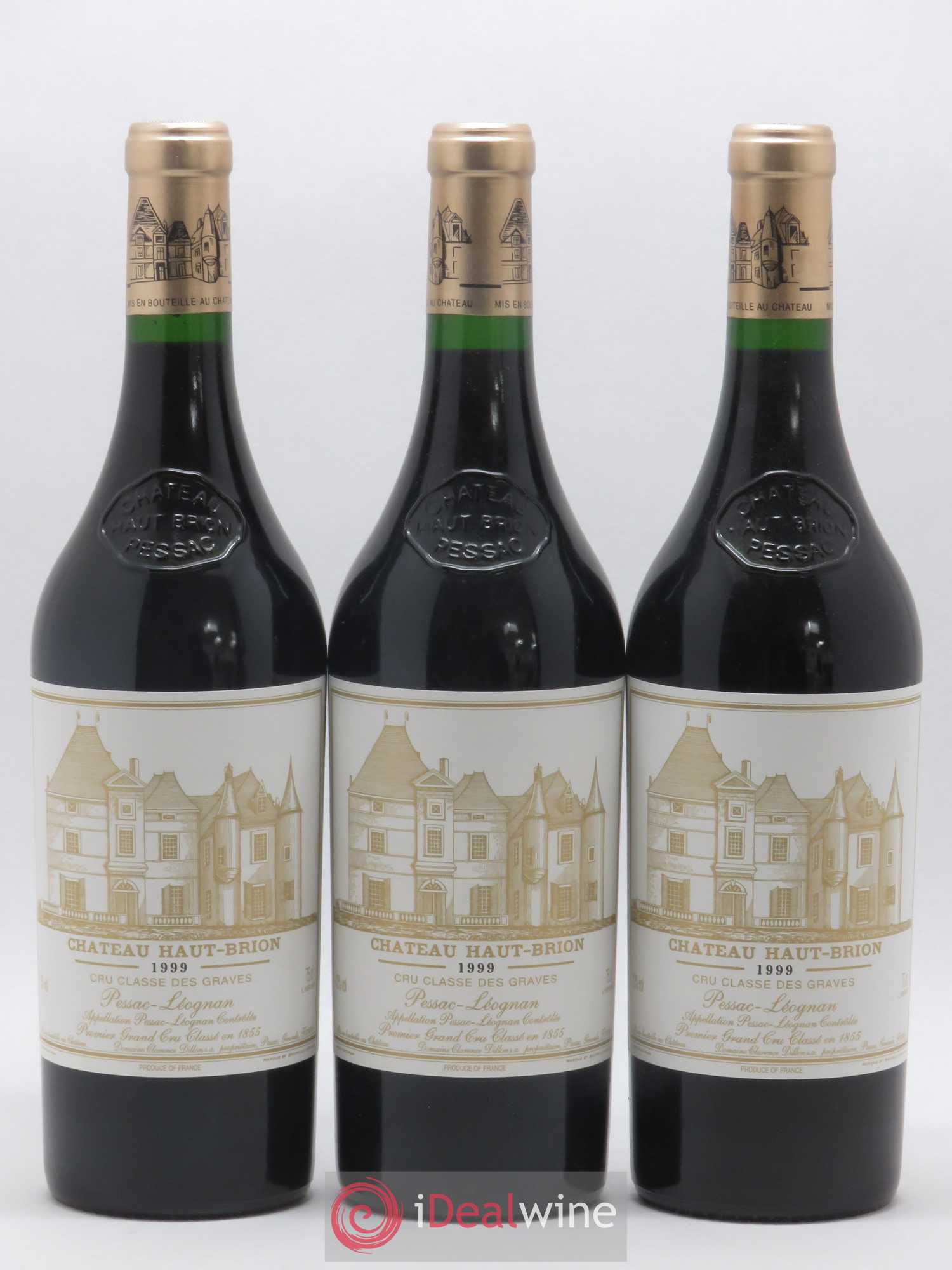 Château Haut Brion 1er Grand Cru Classé 1999 - Lot de 12 bouteilles - 4