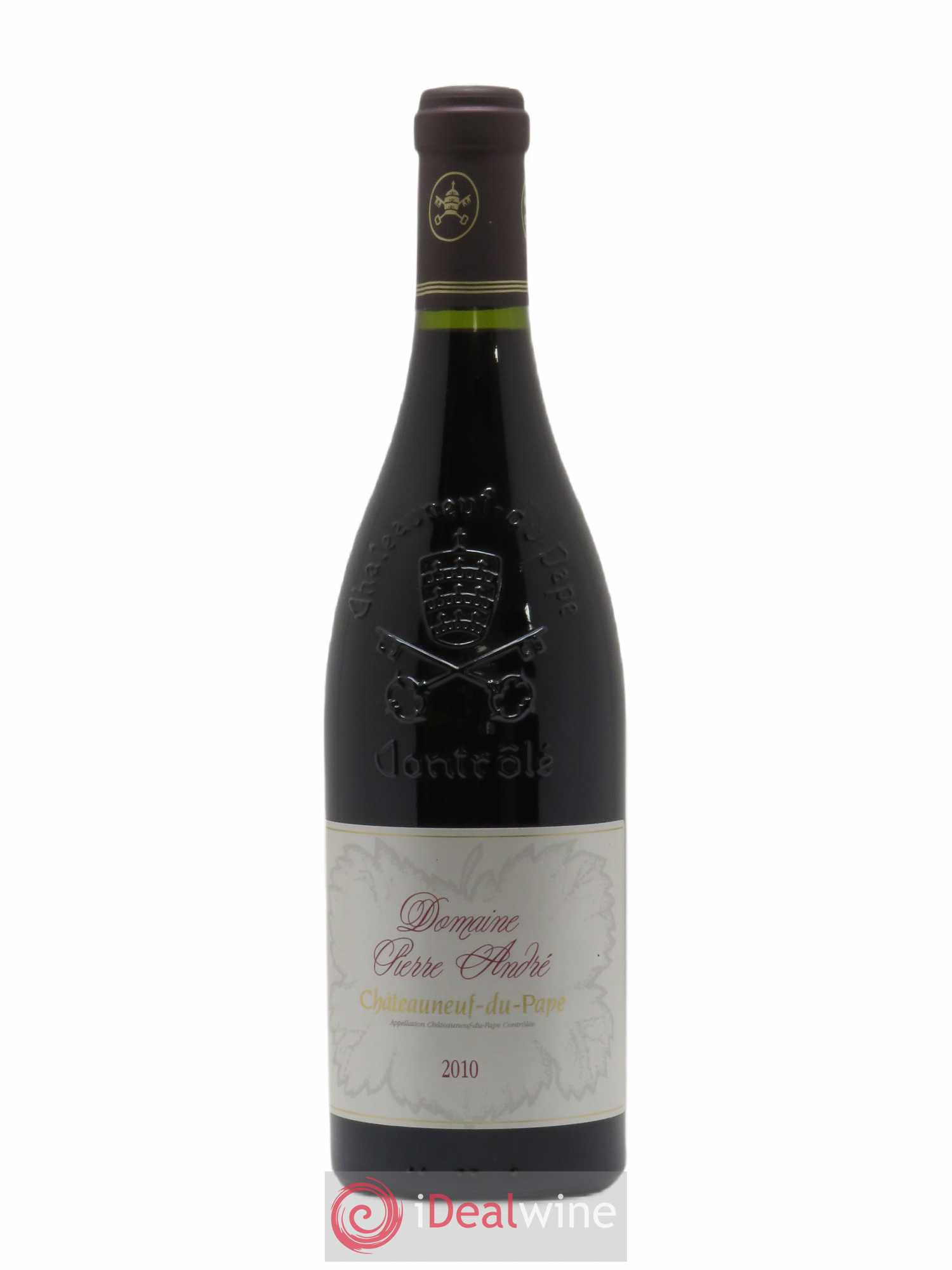 Châteauneuf-du-Pape Pierre André (Domaine) (sans prix de réserve) 2010 - Lot de 1 bouteille - 0