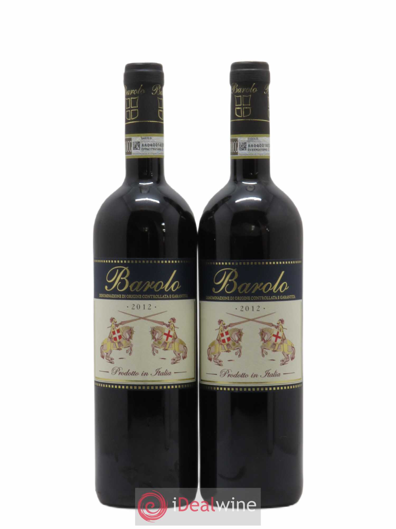 Barolo DOCG CO.TRA.PRO SCA (sans prix de réserve) 2012 - Lotto di 2 bottiglie - 0