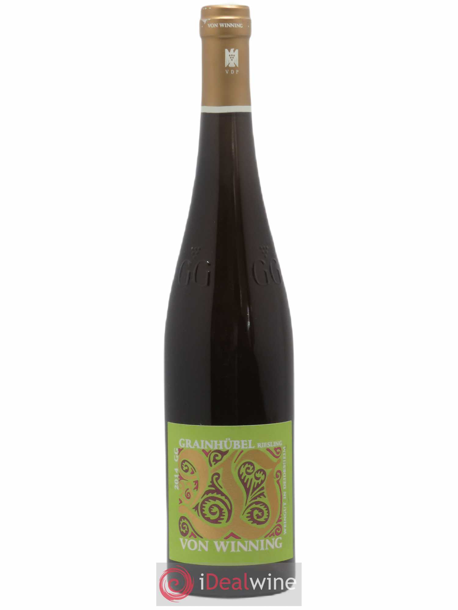 Allemagne Pfalz Riesling Grainhubel GG Von Winning Trocken (sans prix de réserve) 2014 - Posten von 1 Flasche - 0