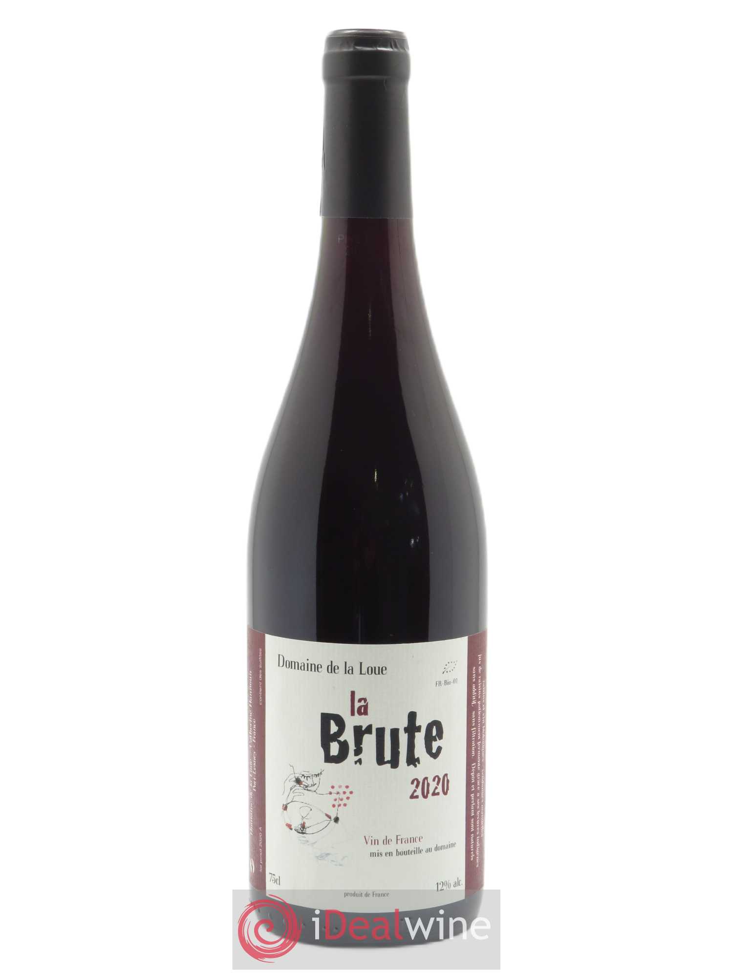 Vin de France La Brute Domaine de la Loue 2020 - Lot of 1 bottle - 0