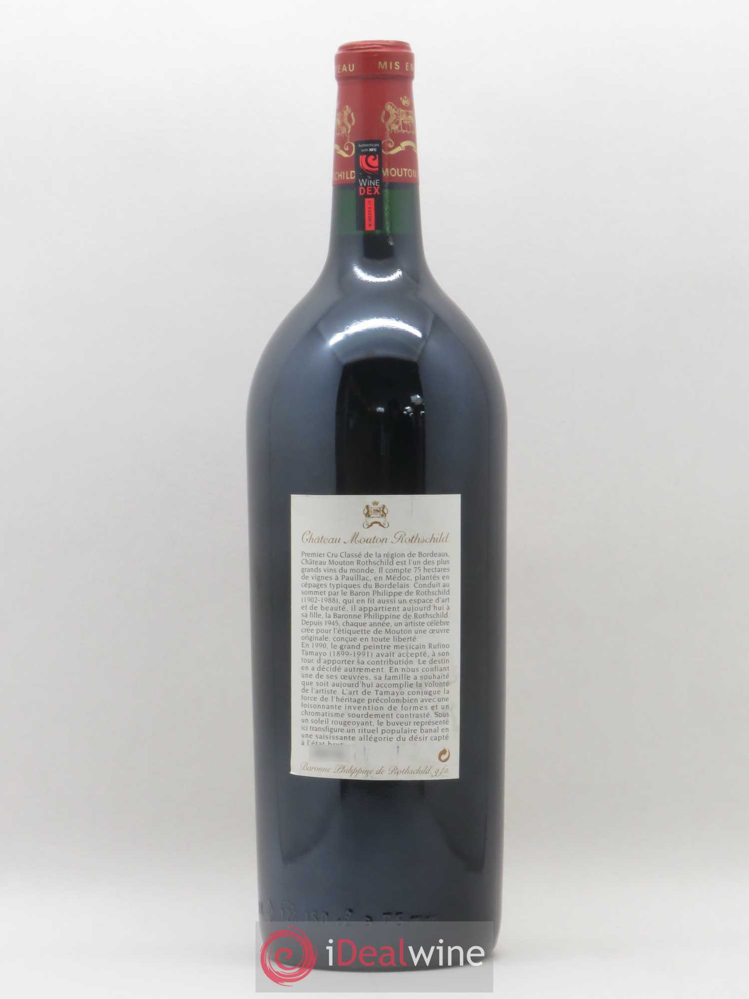 Château Mouton Rothschild 1er Grand Cru Classé 1998 - Lot de 1 magnum - 1