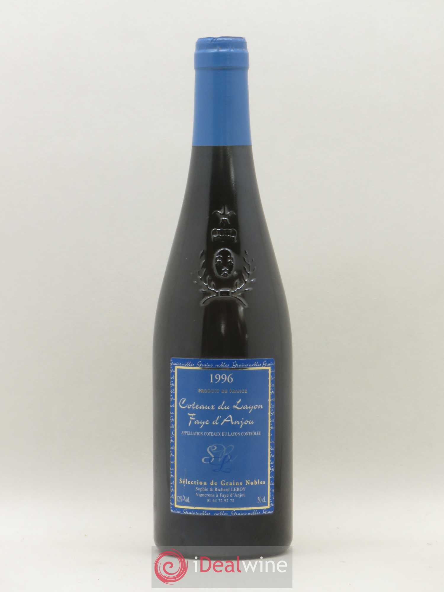 Coteaux du Layon Faye d'Anjou Sélection de grains nobles 50cl Richard Leroy 1996 - Lotto di 1 bottiglia - 0