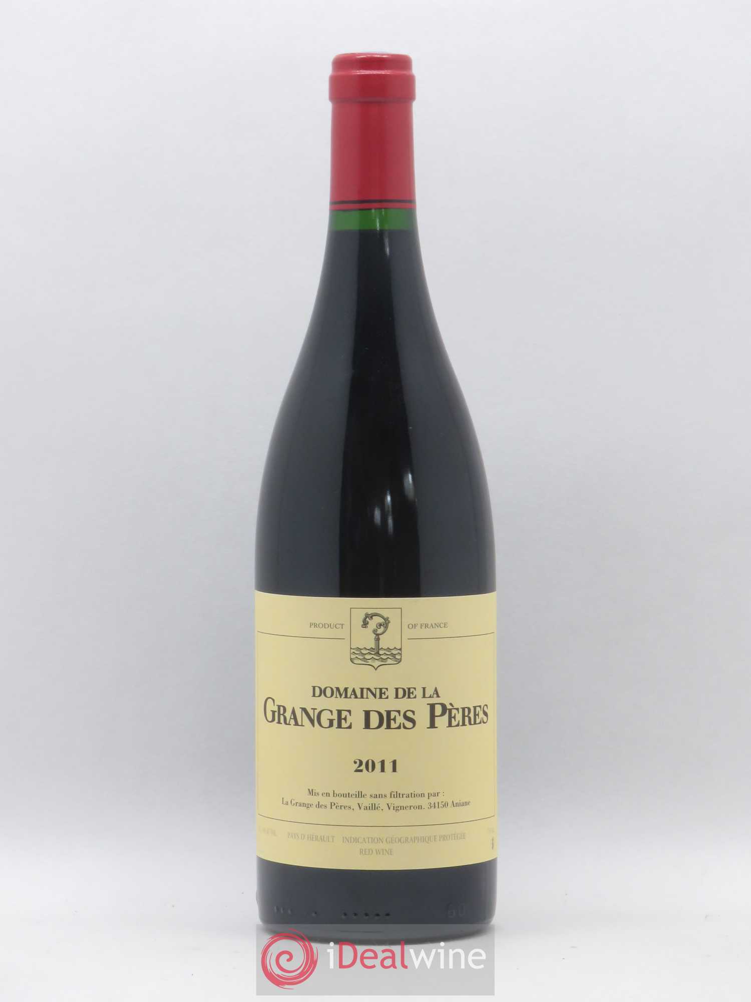 Pays d'Hérault Grange des Pères Laurent Vaillé 2011 - Lot de 1 bouteille - 0