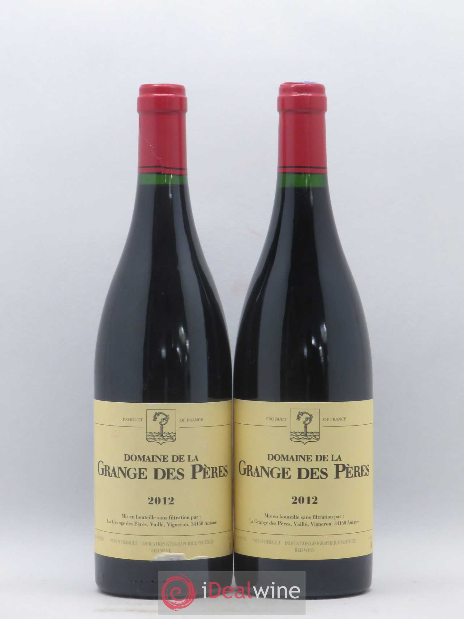 Pays d'Hérault Grange des Pères Laurent Vaillé 2012 - Lot de 2 bouteilles - 0