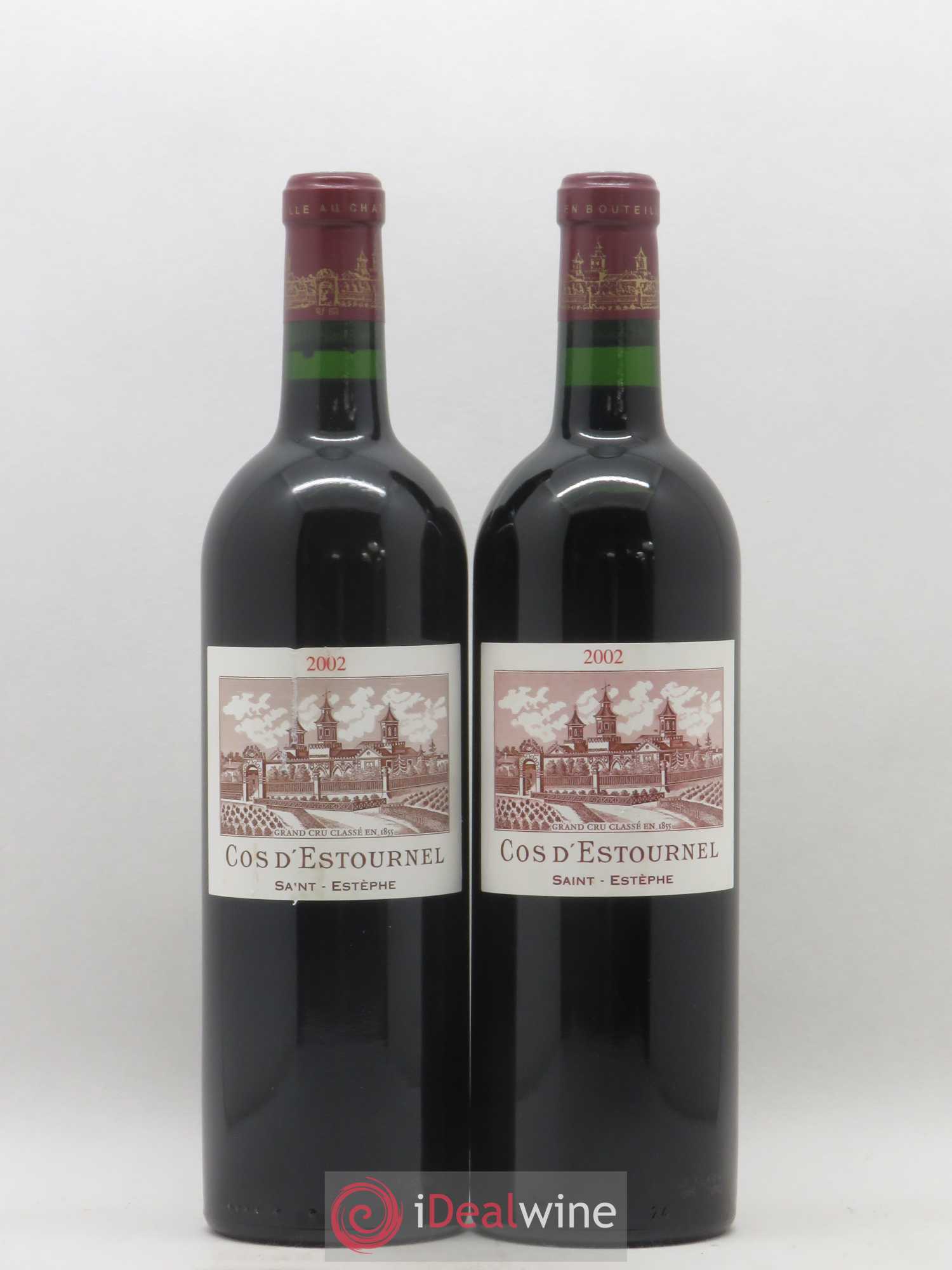 Cos d'Estournel 2ème Grand Cru Classé 2002 - Lot de 2 bouteilles - 0