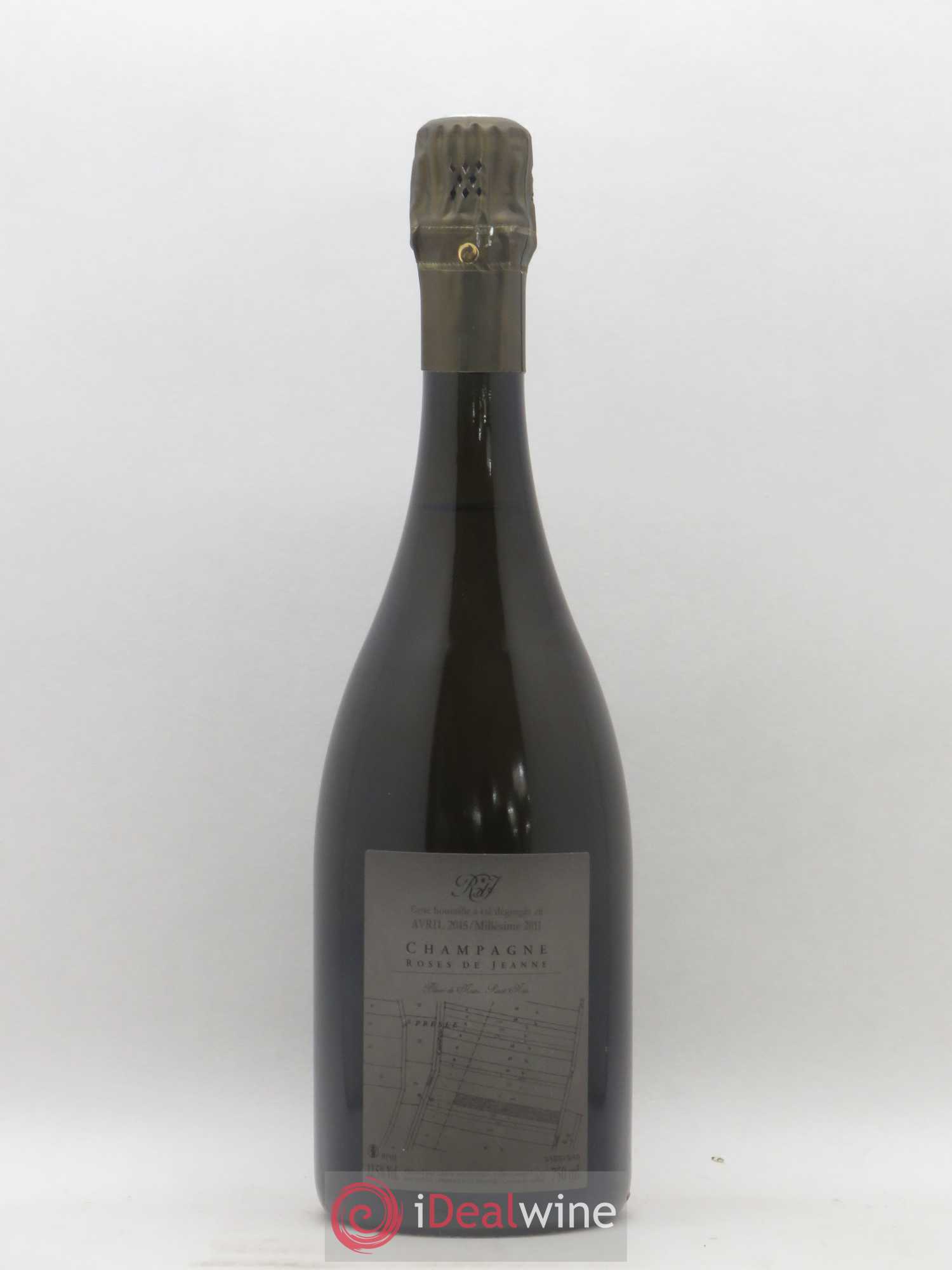 Roses de Jeanne Presle Blanc de Noirs Cédric Bouchard Brut 2011 - Lot de 1 bouteille - 1