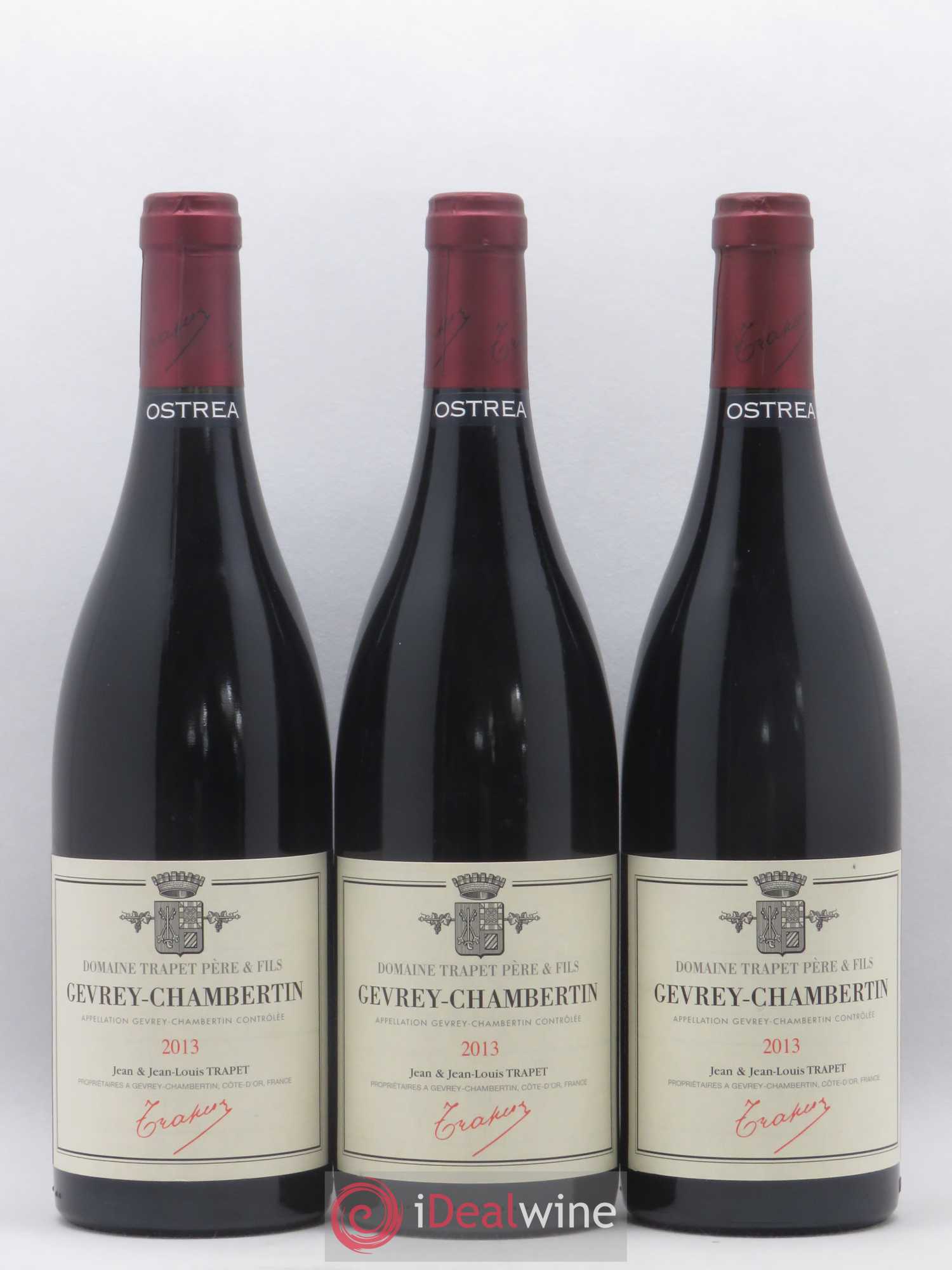 Gevrey-Chambertin Ostrea Domaine Trapet 2013 - Lot de 3 bouteilles - 0
