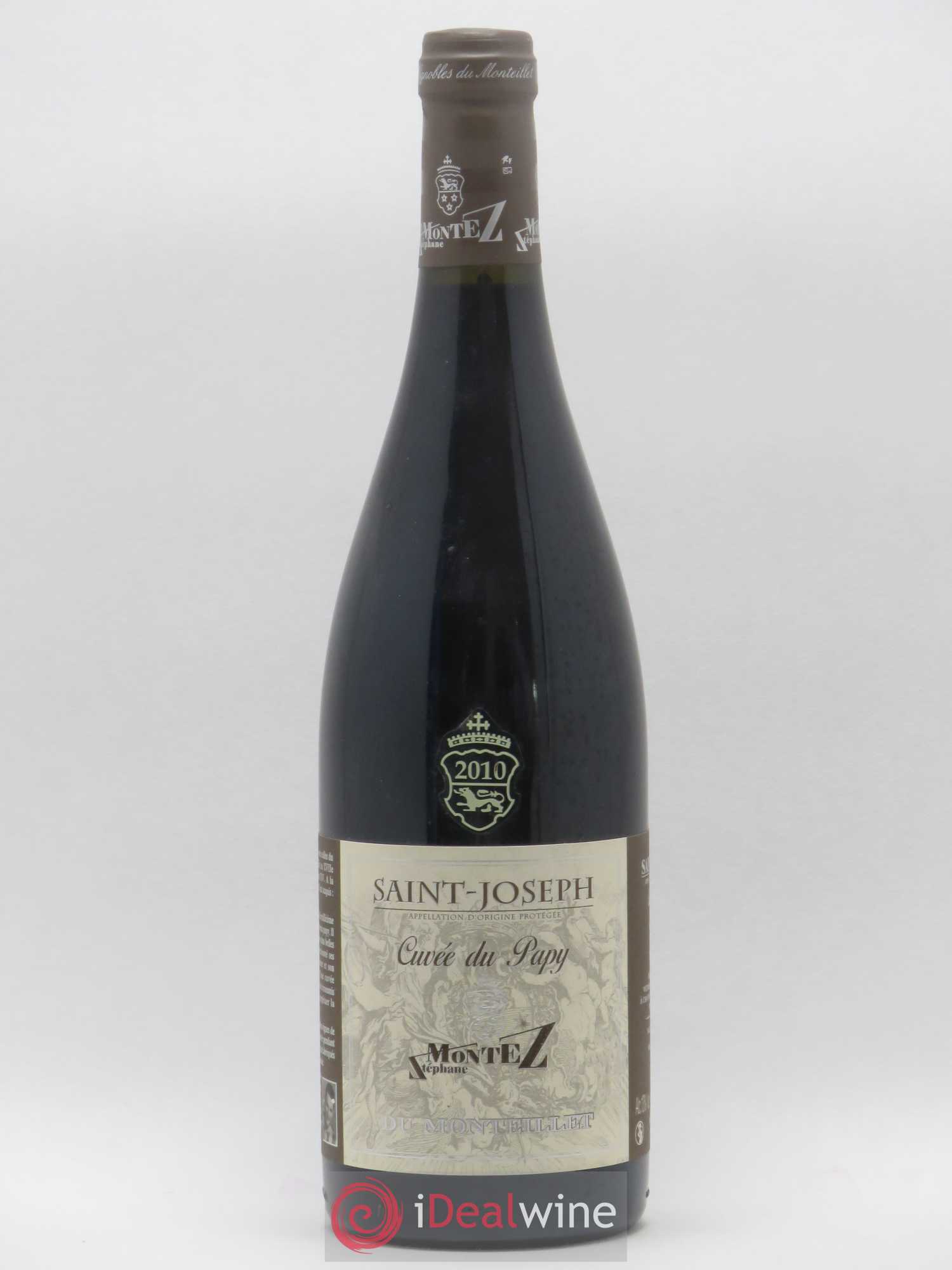 Saint-Joseph Cuvée du Papy Monteillet (Domaine du) - Stéphane Montez 2010 - Lot de 1 bouteille - 0