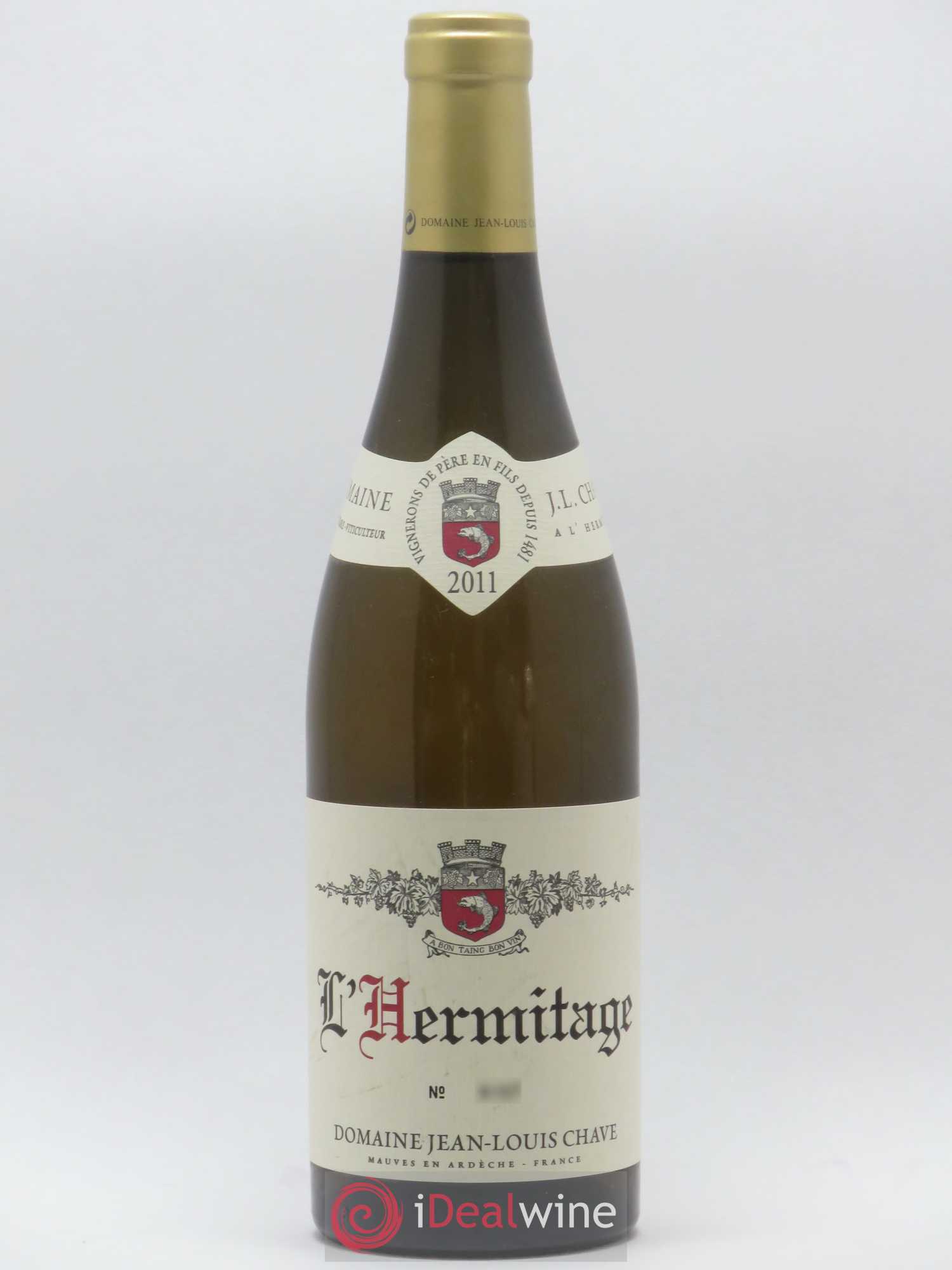 Hermitage Jean-Louis Chave 2011 - Lot de 1 bouteille - 0