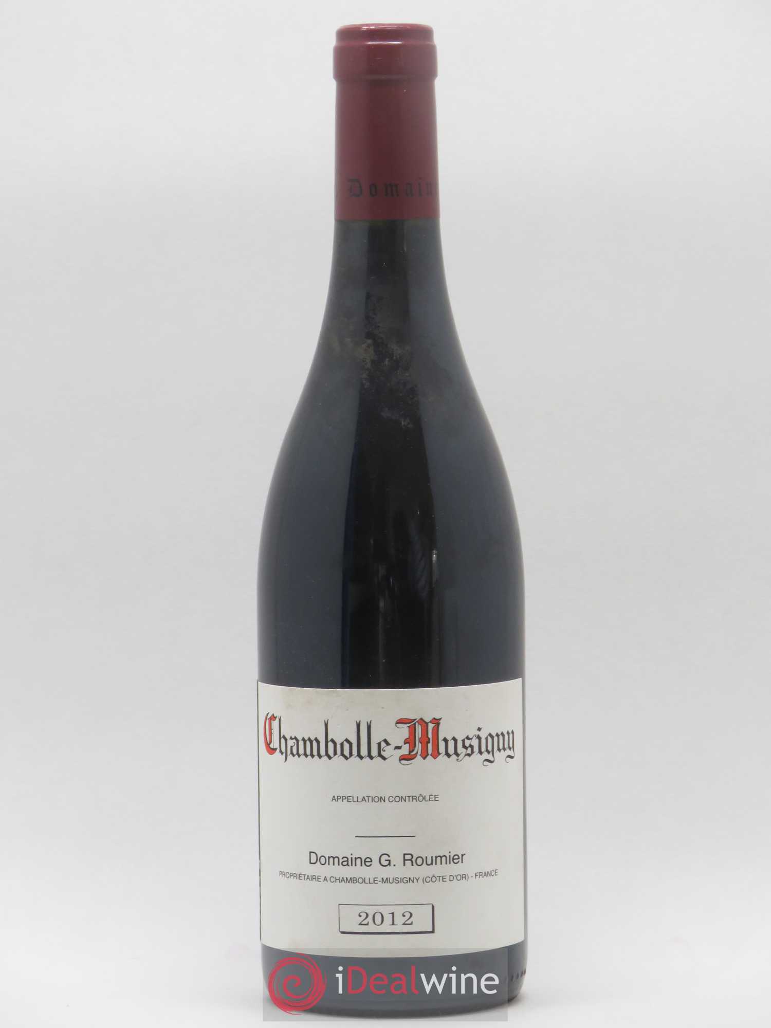 Chambolle-Musigny Georges Roumier (Domaine) 2012 - Lot de 1 bouteille - 0