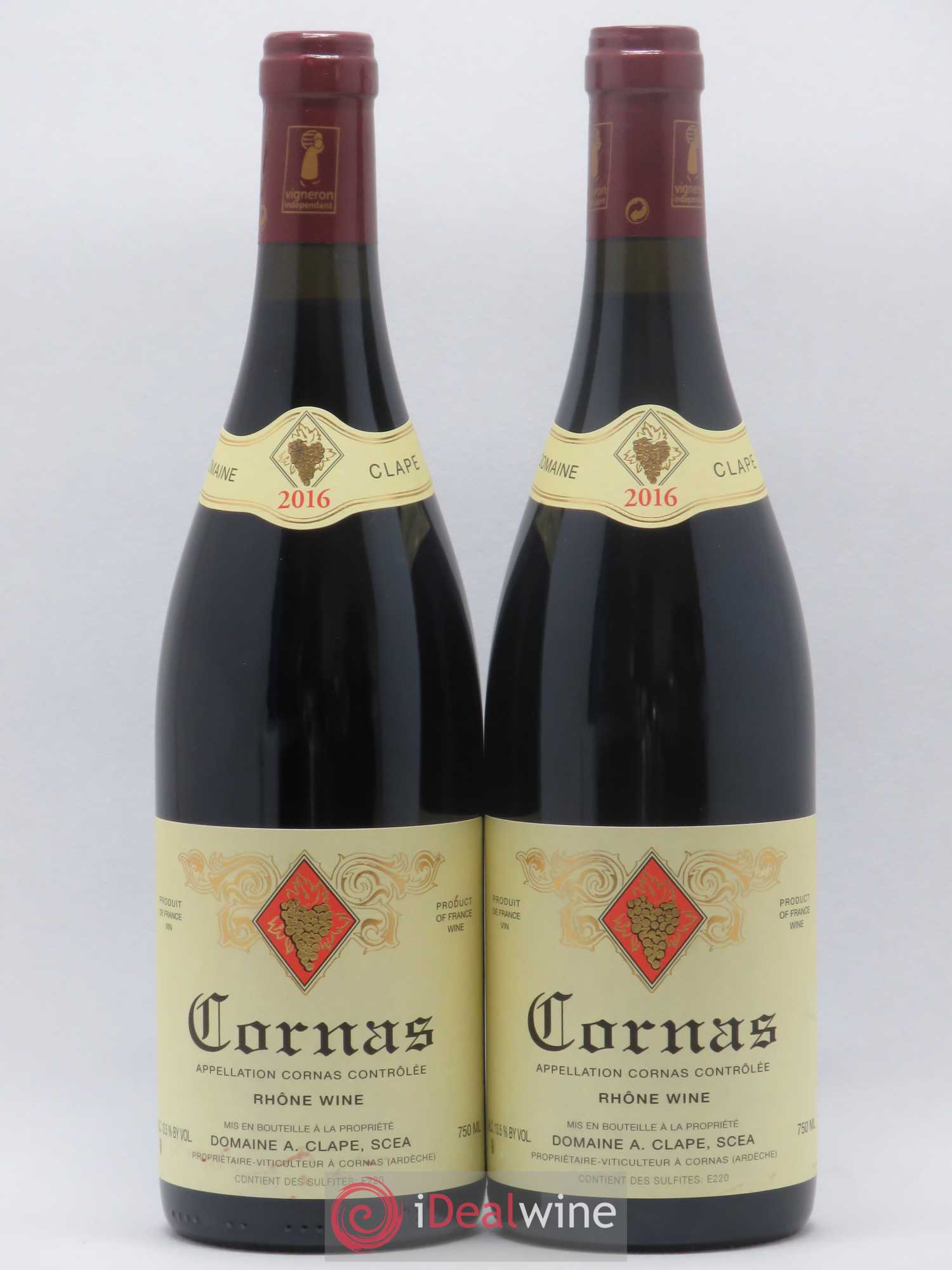 Cornas Auguste Clape 2016 - Lot de 2 bouteilles - 0