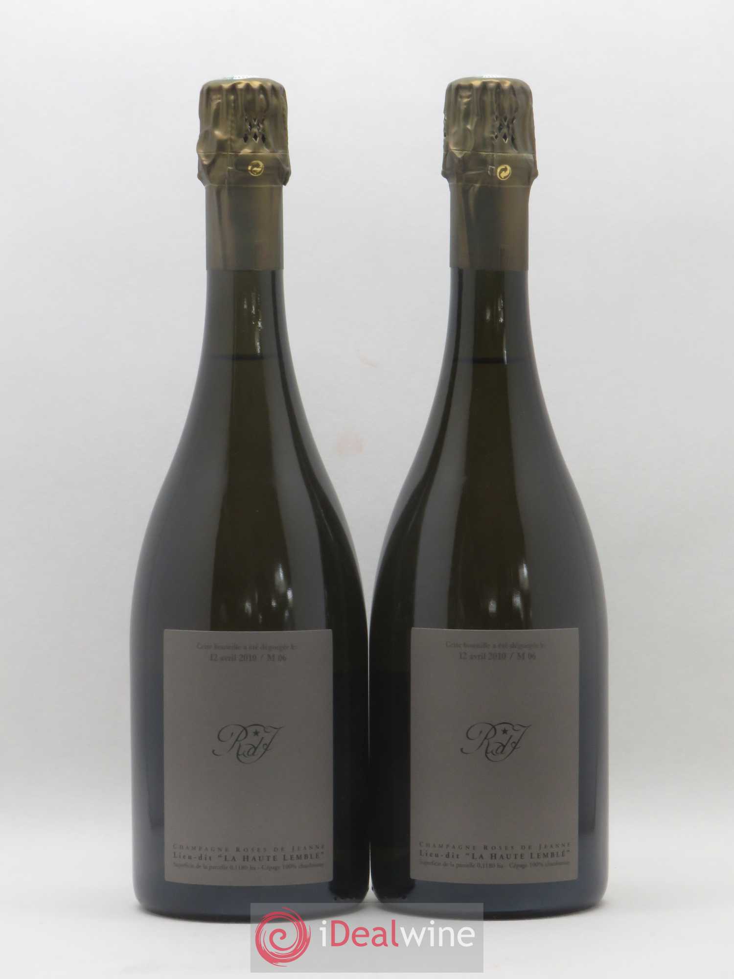 Roses de Jeanne La Haute-Lemblé Cédric Bouchard 2006 - Lot de 2 bouteilles - 1