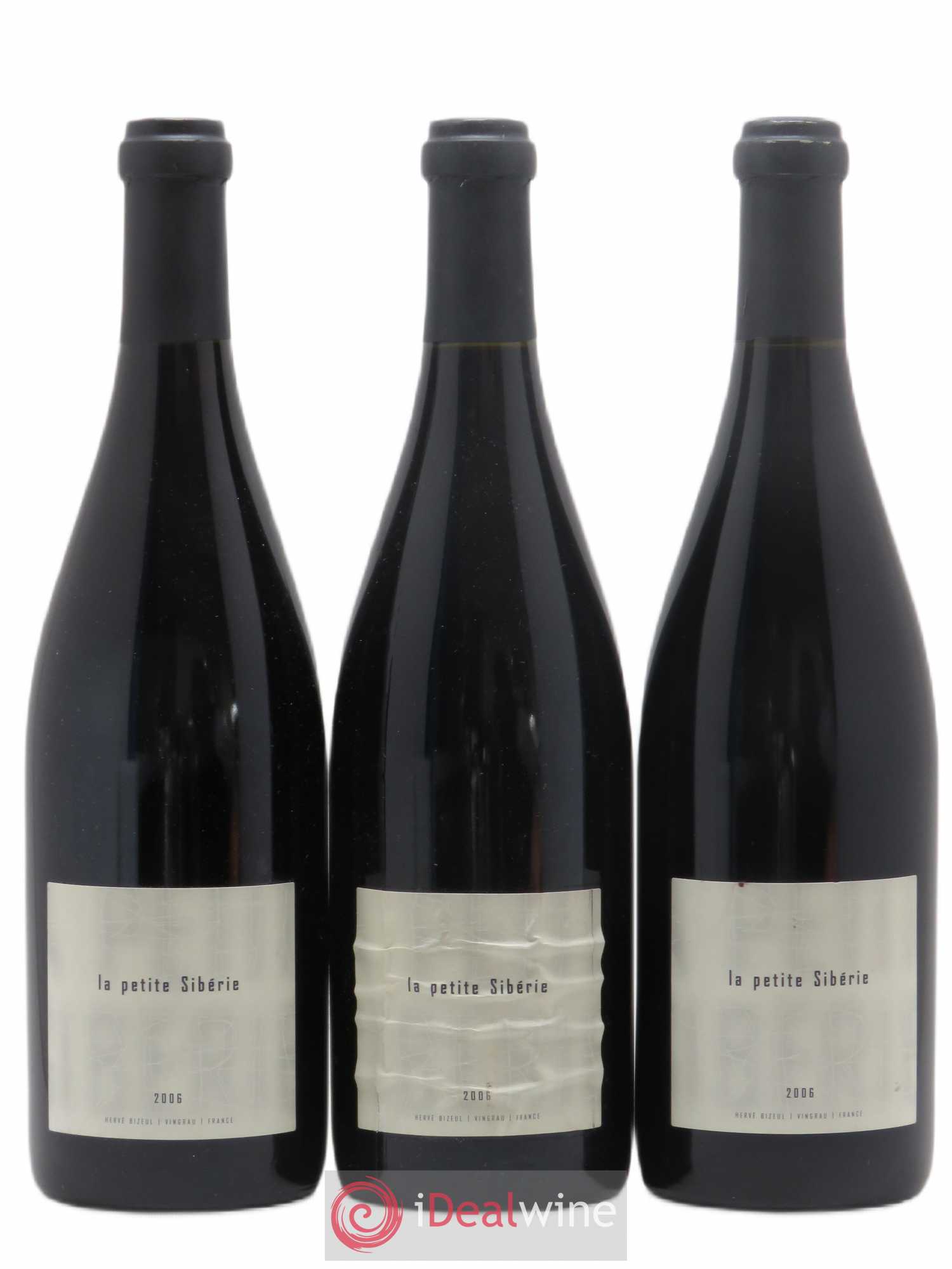 Côtes du Roussillon Villages Clos des Fées La Petite Sibérie Hervé Bizeul 2006 - Lot de 3 bouteilles - 0