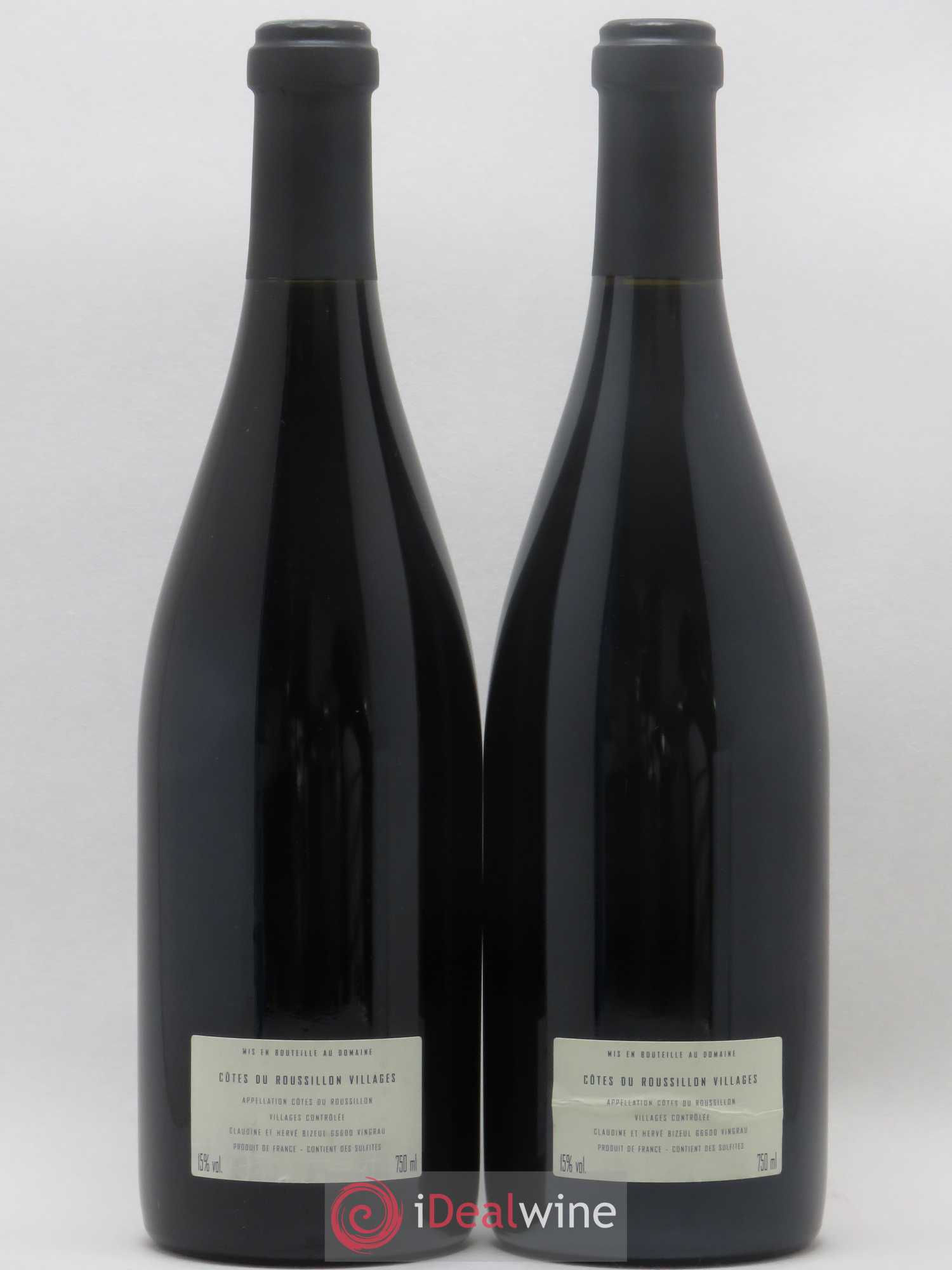 Côtes du Roussillon Villages Clos des Fées La Petite Sibérie Hervé Bizeul 2005 - Lot de 2 bouteilles - 1