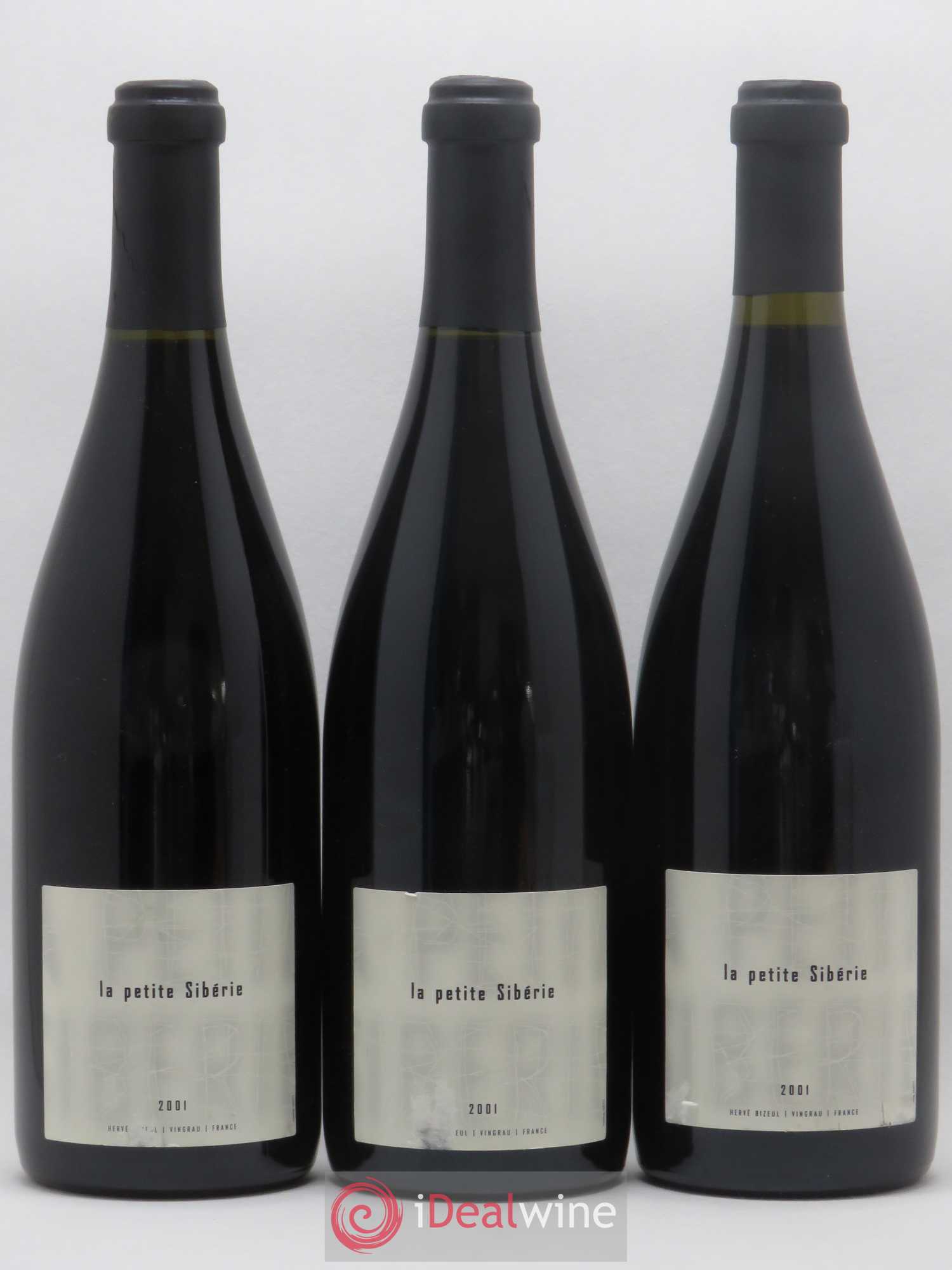 Côtes du Roussillon Villages Clos des Fées La Petite Sibérie Hervé Bizeul 2001 - Lot de 3 bouteilles - 0