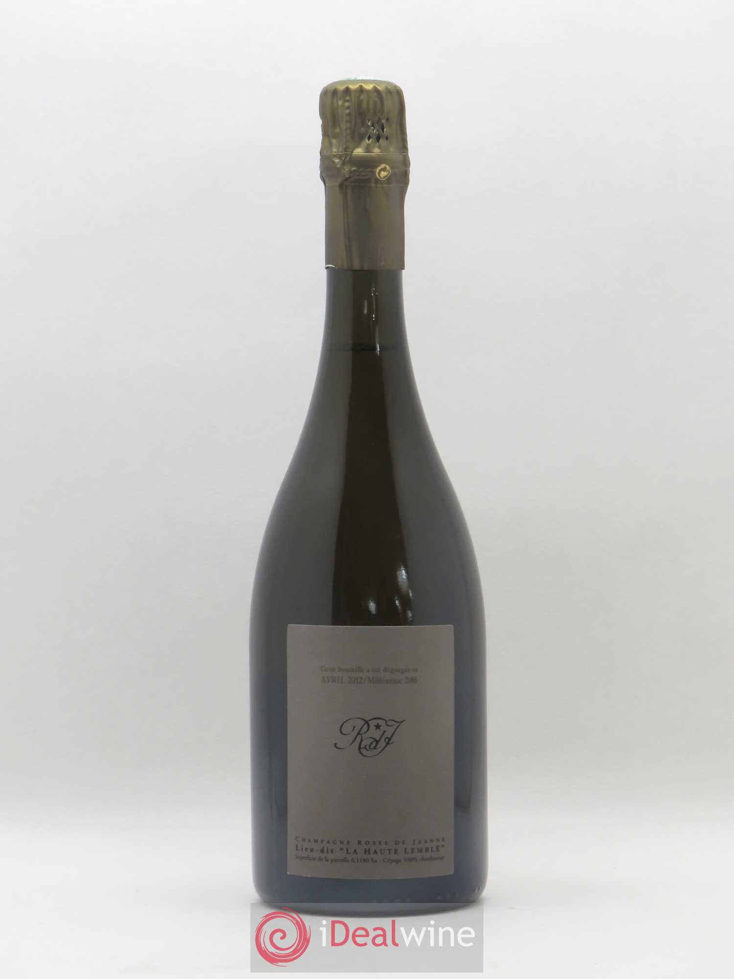 Roses de Jeanne La Haute-Lemblé Cédric Bouchard 2008 - Lot de 1 bouteille - 1