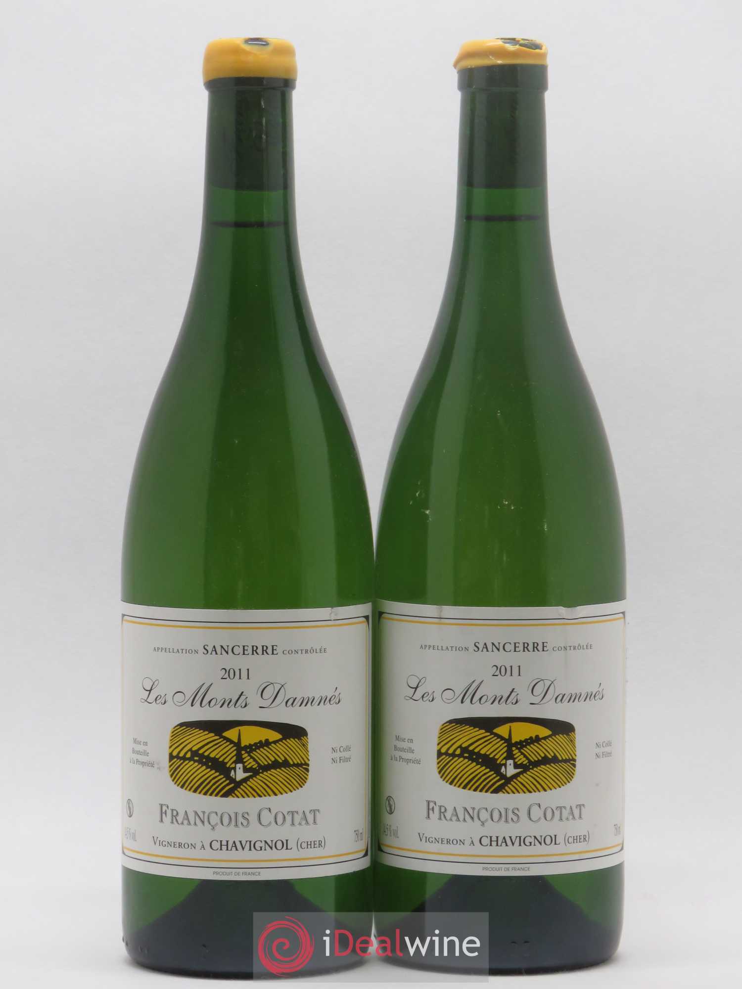 Sancerre Les Monts Damnés François Cotat 2011 - Lot de 2 bouteilles - 0